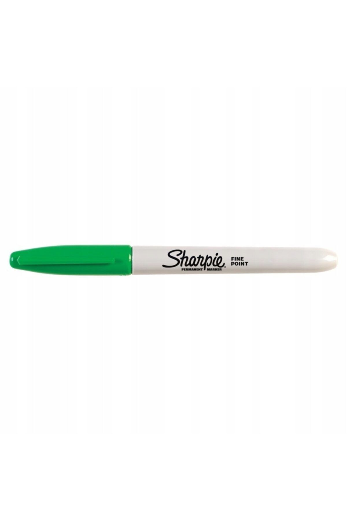 Sharpie Fine Permanent Yeşil Markör Yuvarlak Uçlu