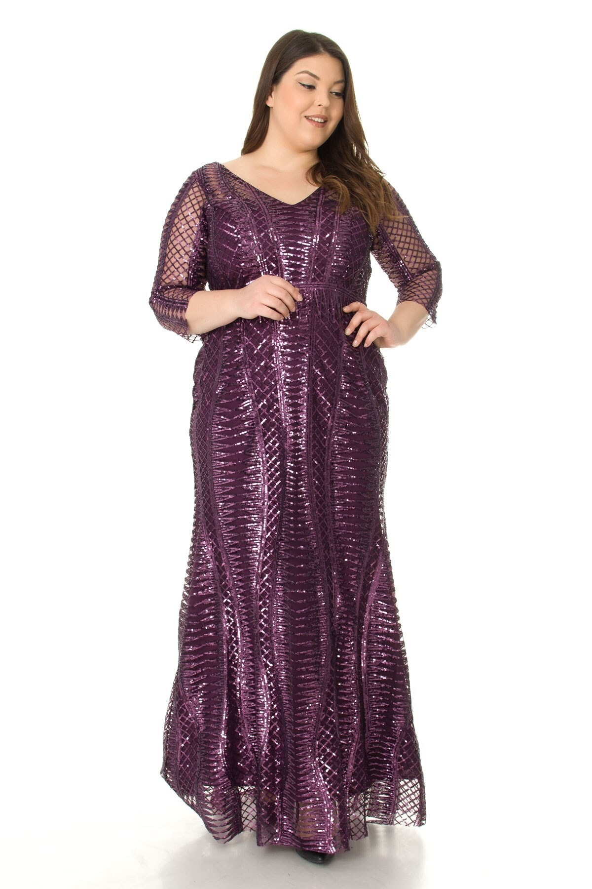 Verona 3167 Truv.kol Payet Uzun Abiye