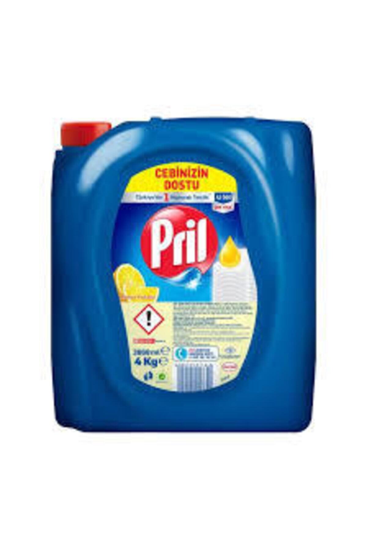 Pril Limon Sıvı Bulaşık Deterjanı 4 kg