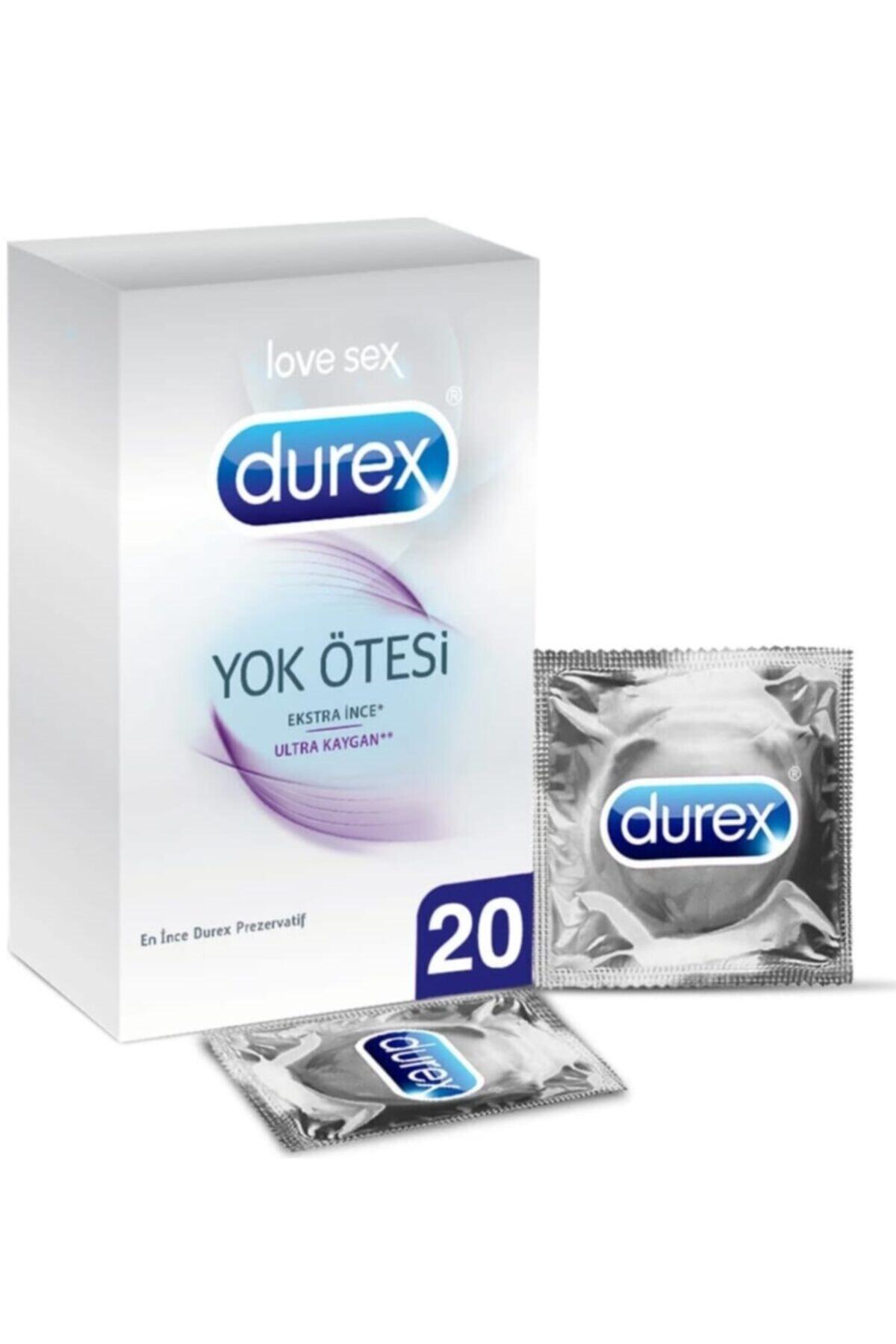 Durex Yok Ötesi Ultra Kaygan Prezervatif 20'li Avantaj Paketi