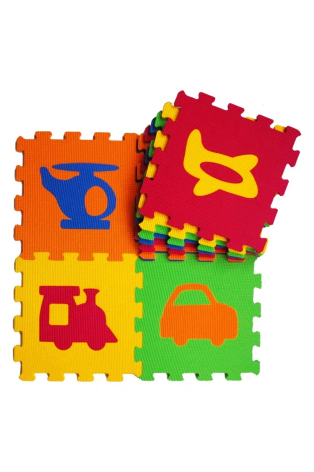 AKCICEK Eva Puzzle Taşıtlar 33x33cm