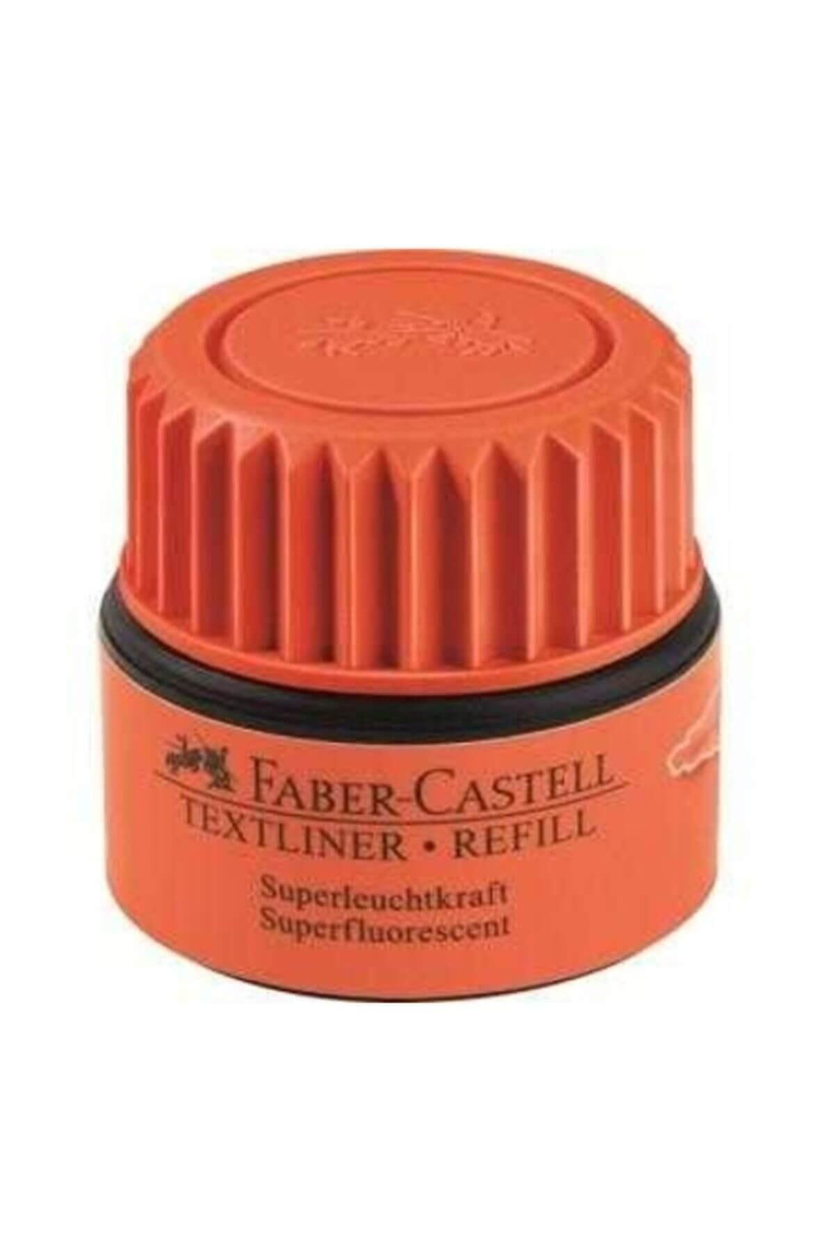 Faber Castell Textliner Refill Fosforlu Kalem Mürekkebi Turuncu (ADET FİYATI)