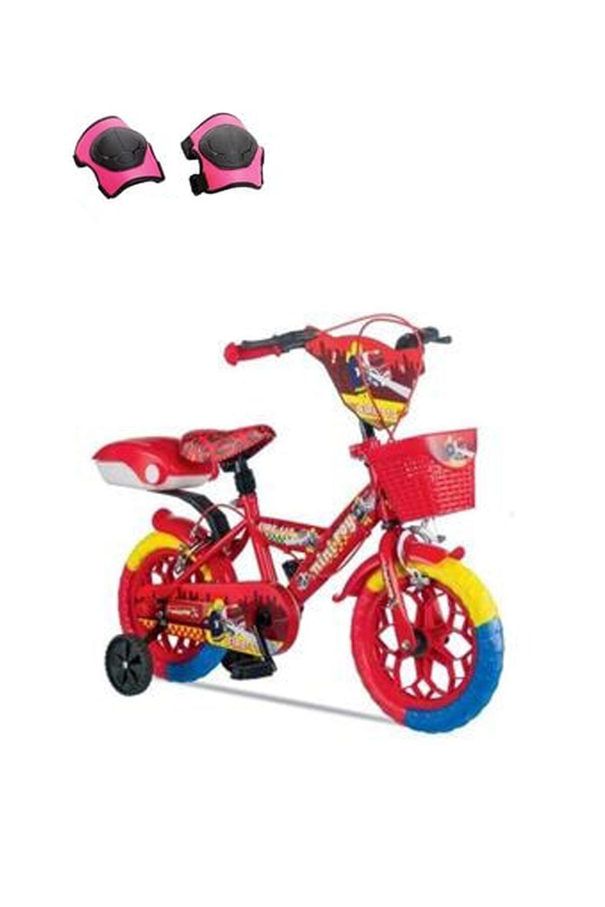 Tunca Miniroy 14 Jant Kırmızı Çocuk Bisikleti + Walke Koruyucu Set