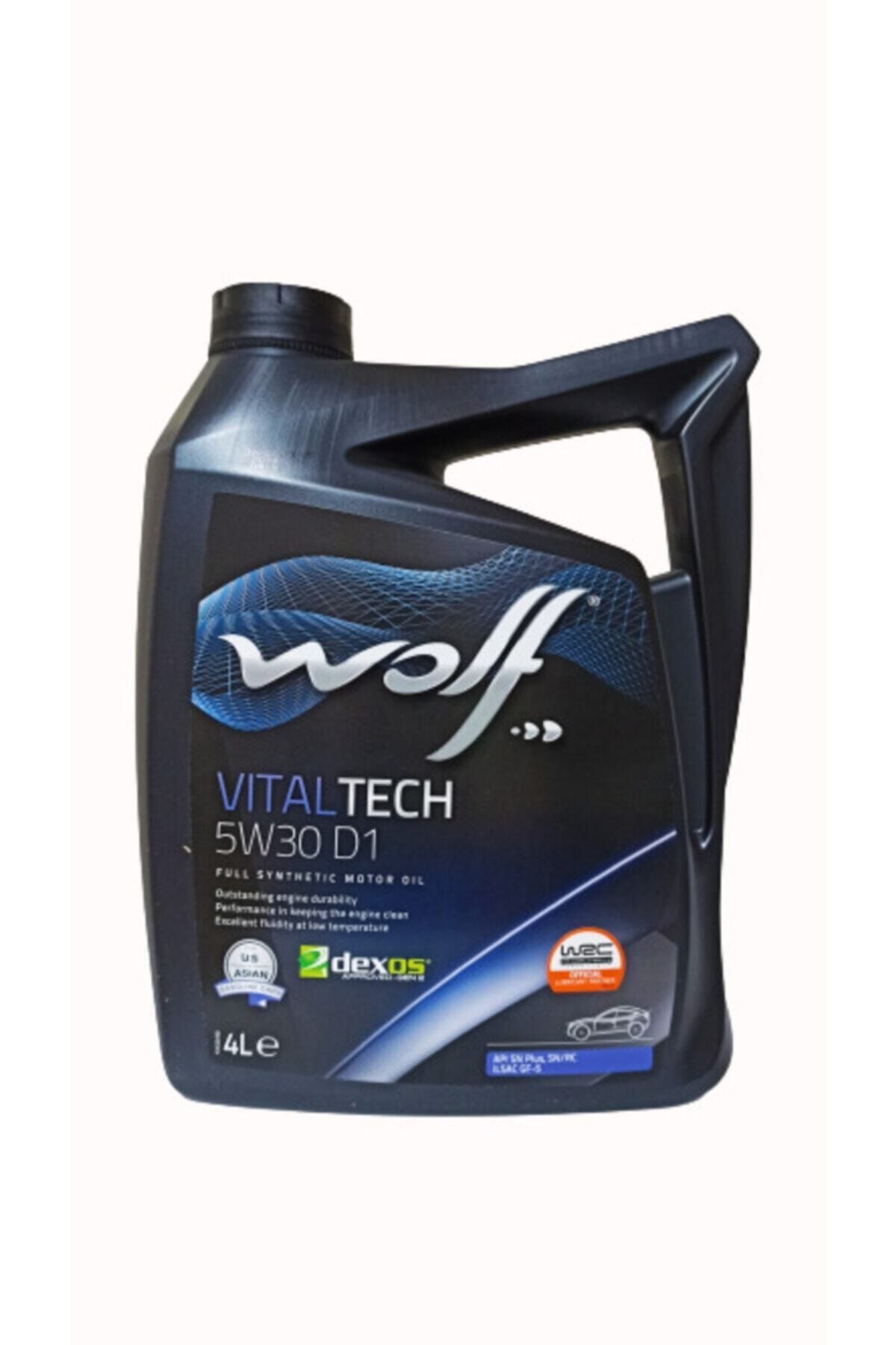 WOLF LUBES Wolf Vıtaltech5w30 D1 4 Lt Tam Sentetik Dexos2 Onaylı