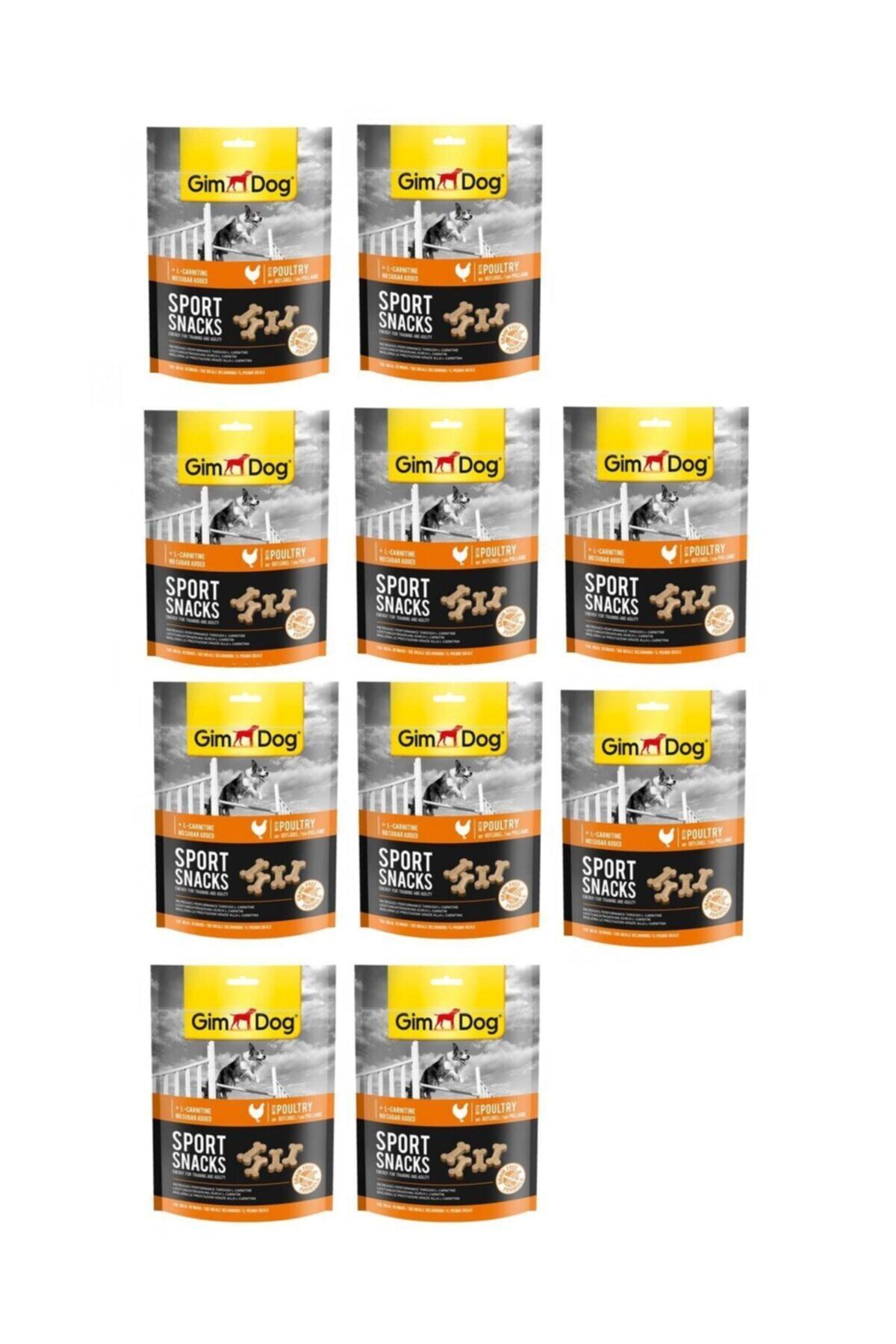 Gimdog Sportsnacks Tavuk L-carnitinli Şekersiz Tahılsız Köpek Ödül Tableti 150 Gr (10 Adet)