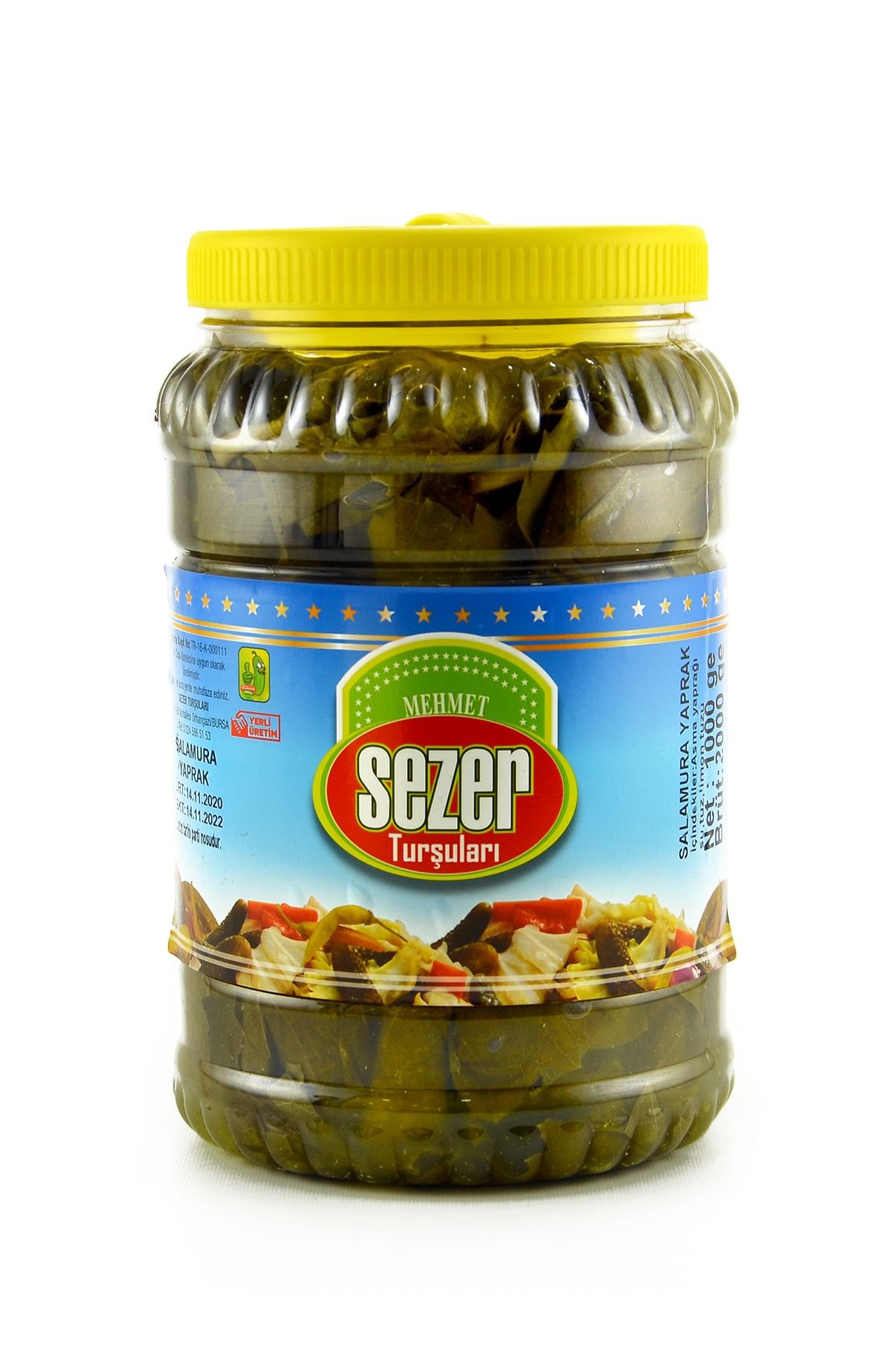 SEZER TURŞULARI Salamura Yaprak 1000 gr