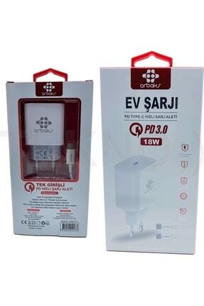 Pd3.0 18w (type-c To Type-c) Şarj Aleti Arbaks Arb-017 Image 0