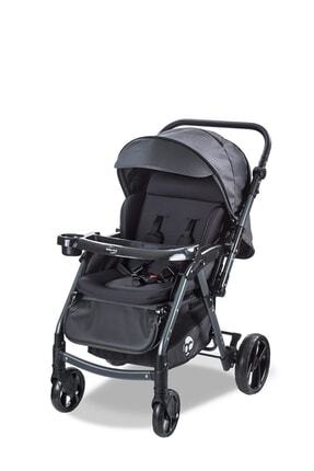 Combo Maxi Pro Çift Yönlü Bebek Arabası Siyah Image 0