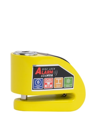 6mm Güvenlik Sertifikalı Alarmli Disk Kilidi -606 Mva Image 3