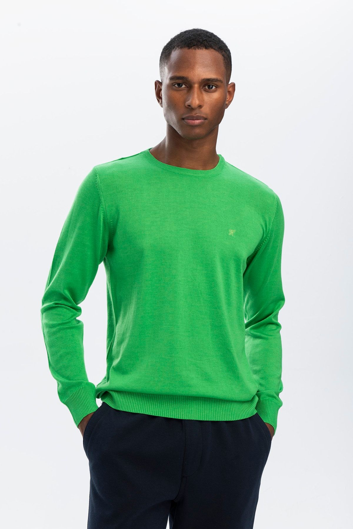 Grass green sweater online