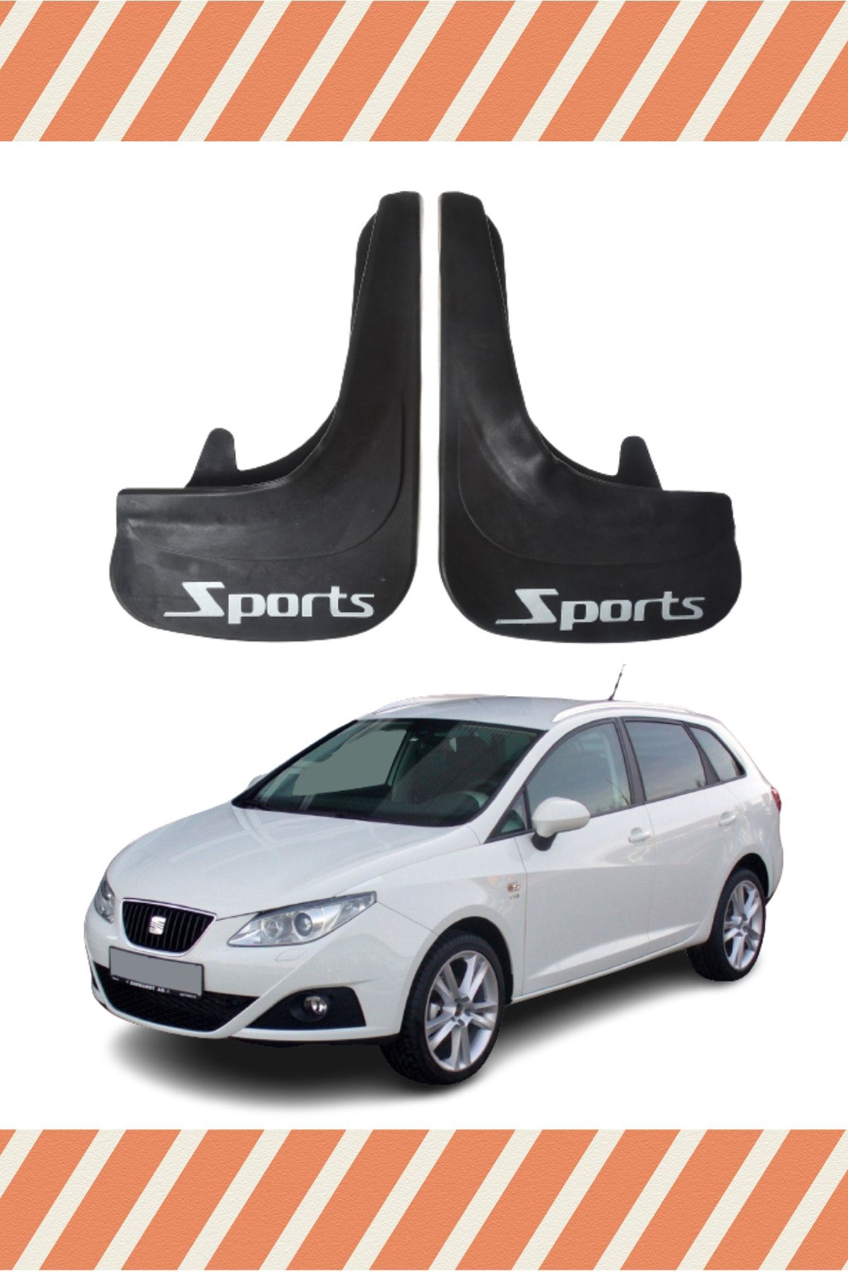 Seat ibiza sales mud flaps