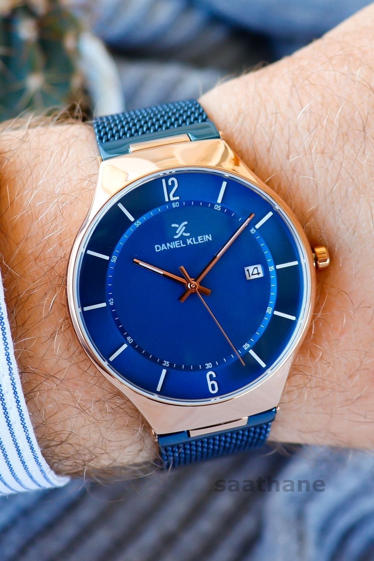 Daniel Klein Watch Dark blue Navy blue Trendyol