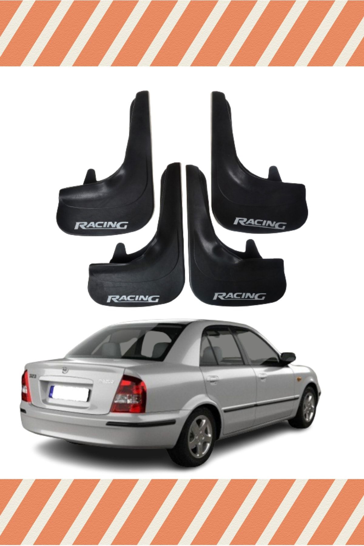 Mazda 323 store mud flaps