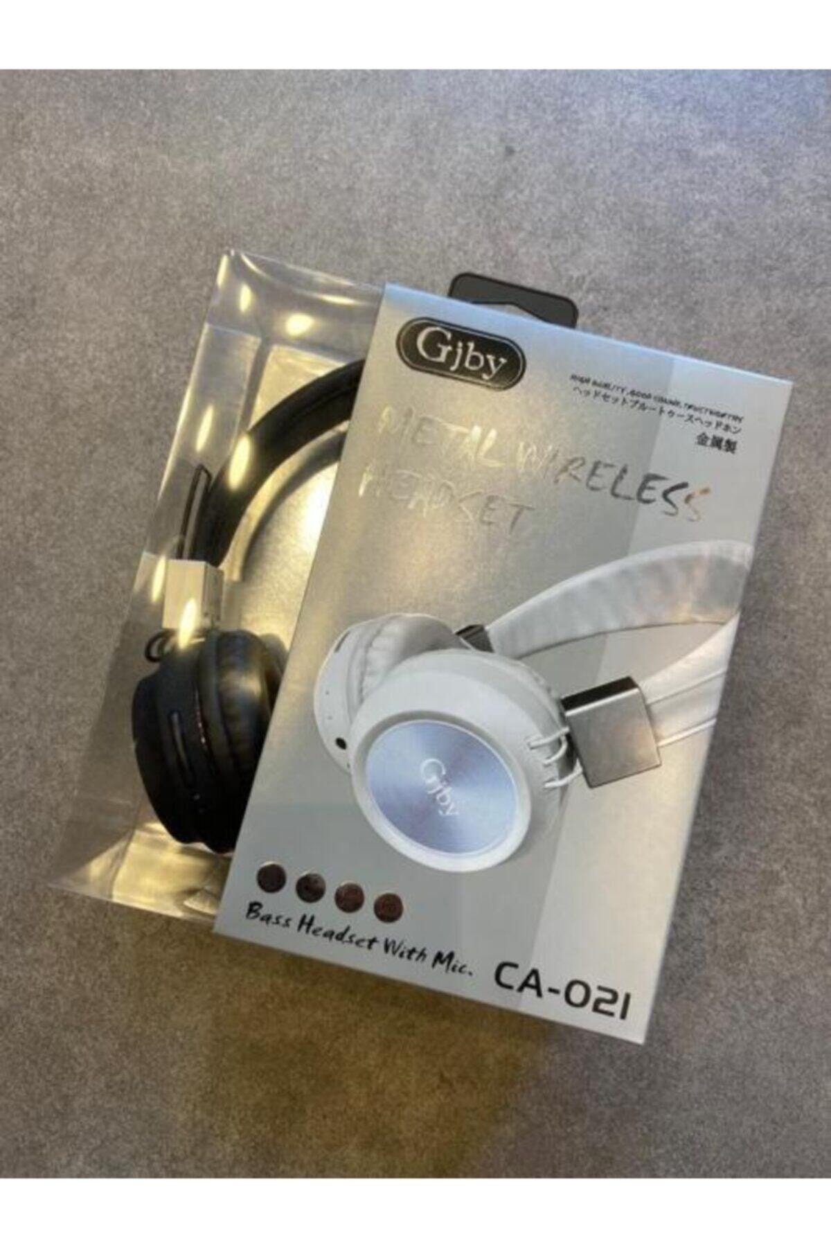 Gjby Metal Wireless Headset Kulaküstü Kulaklık