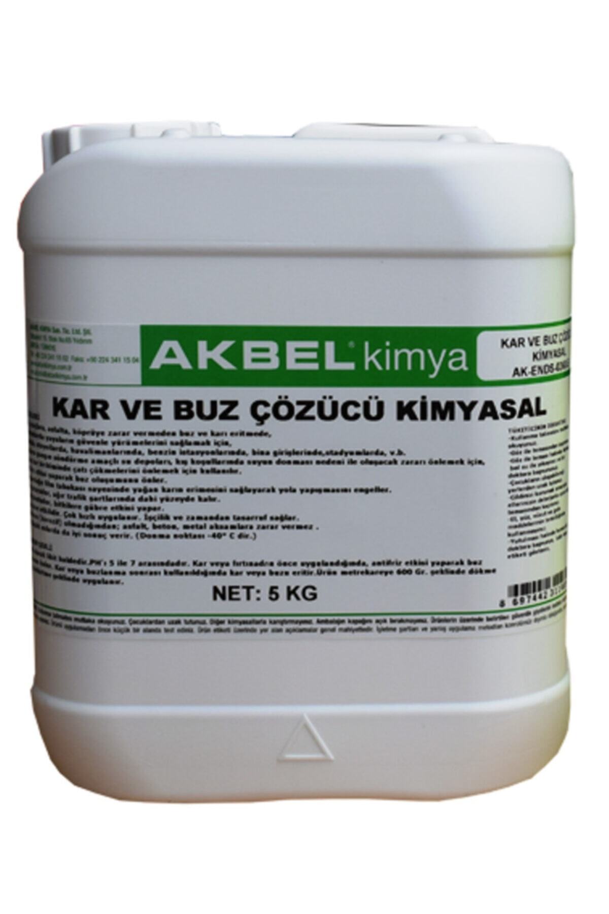 akbel Zemin Kar Ve Buz Çözücü Kimyasal 5 Kg