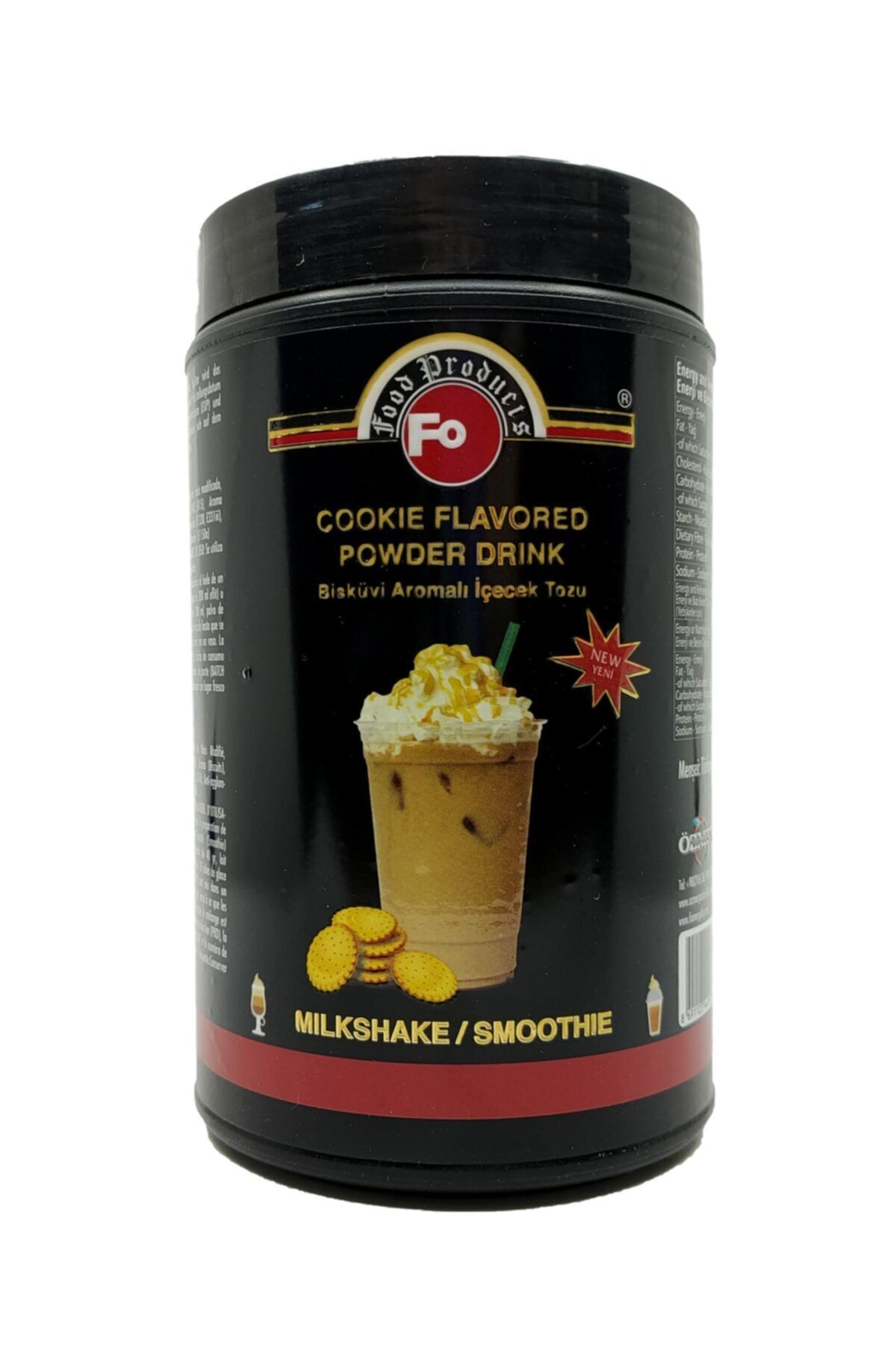 FO Bisküvi Aromalı Milkshake Tozu 1 Kg