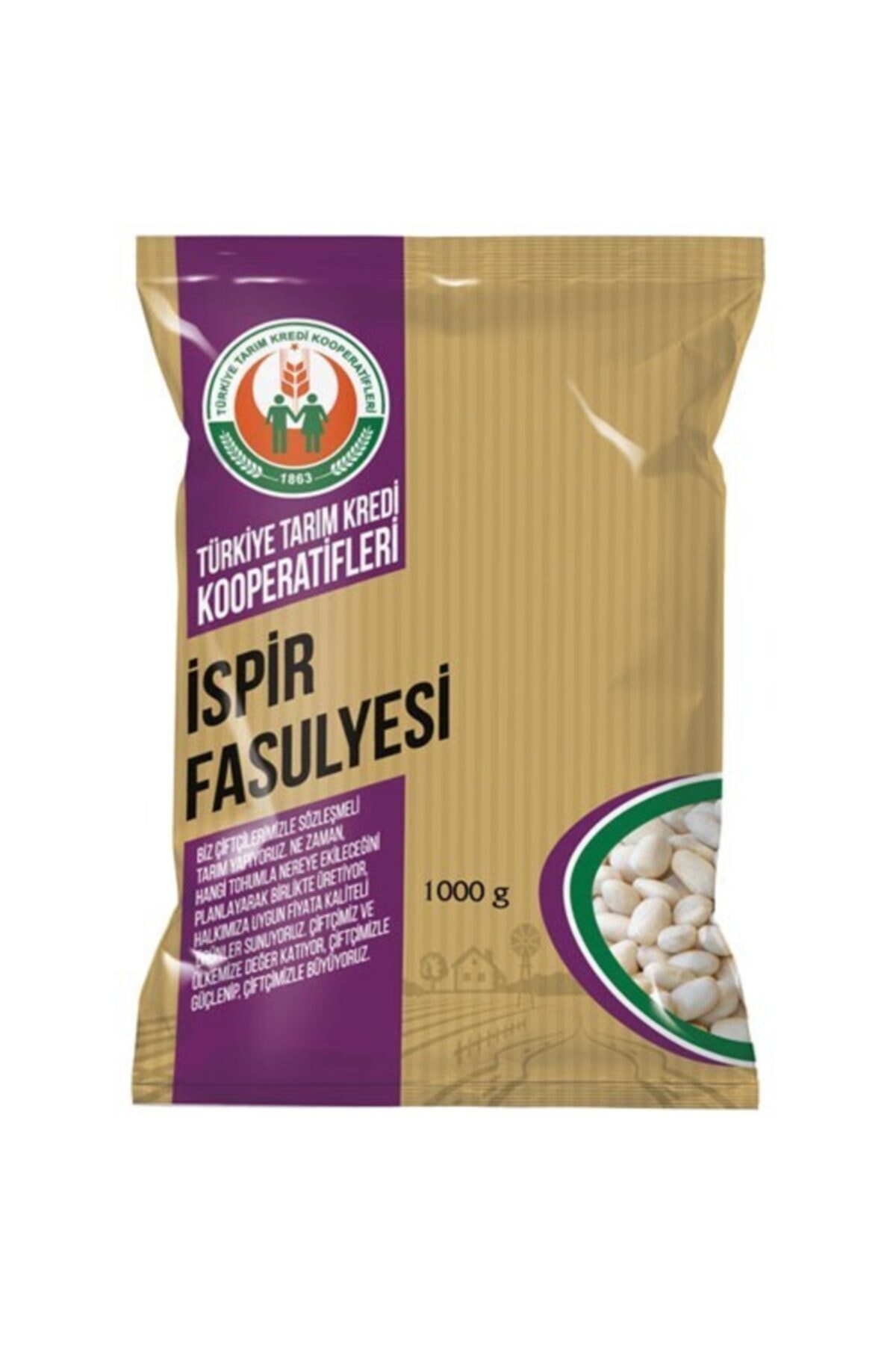Tarım Kredi Birlik Tarım Kredi Ispir Fasulye 1 kg
