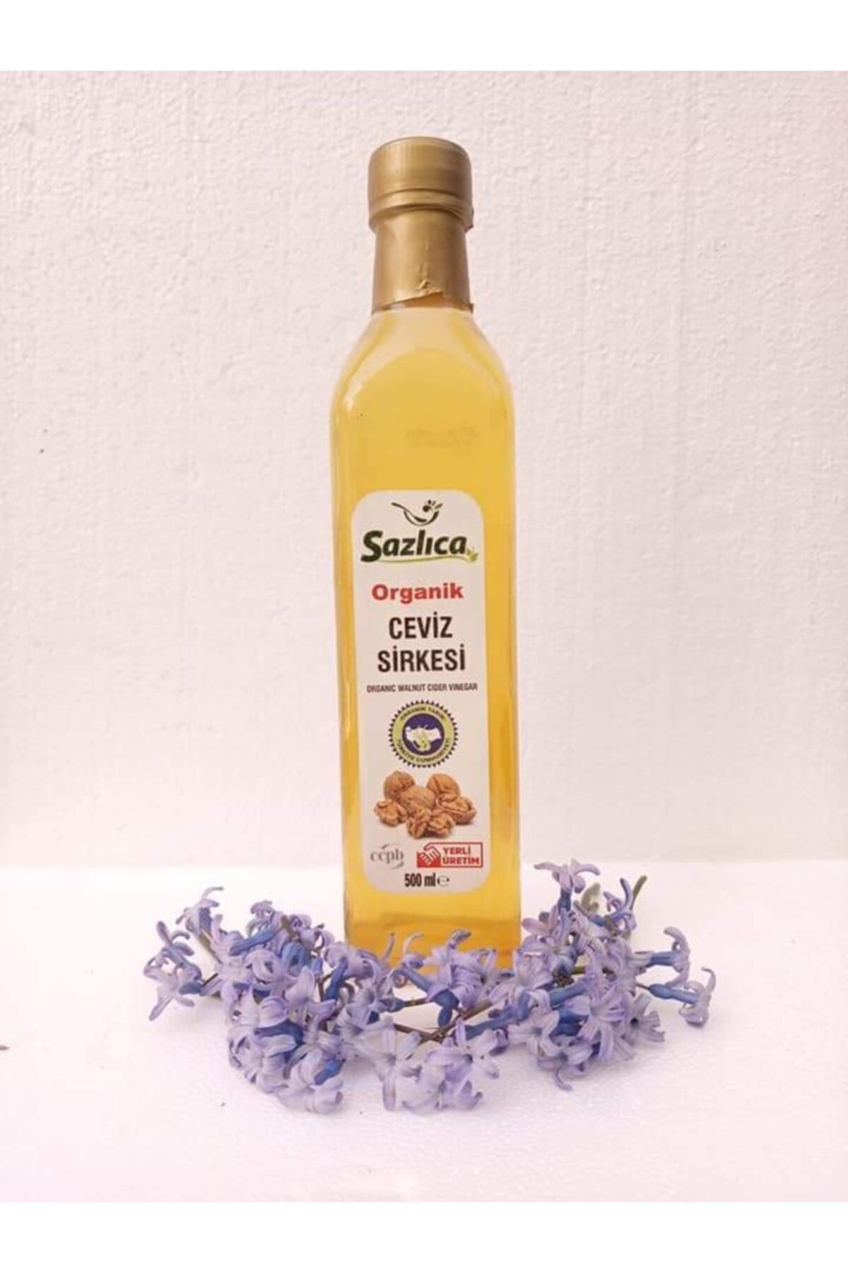 Sazlica Sazlıca Organik Ceviz Sirkesi 500 Ml