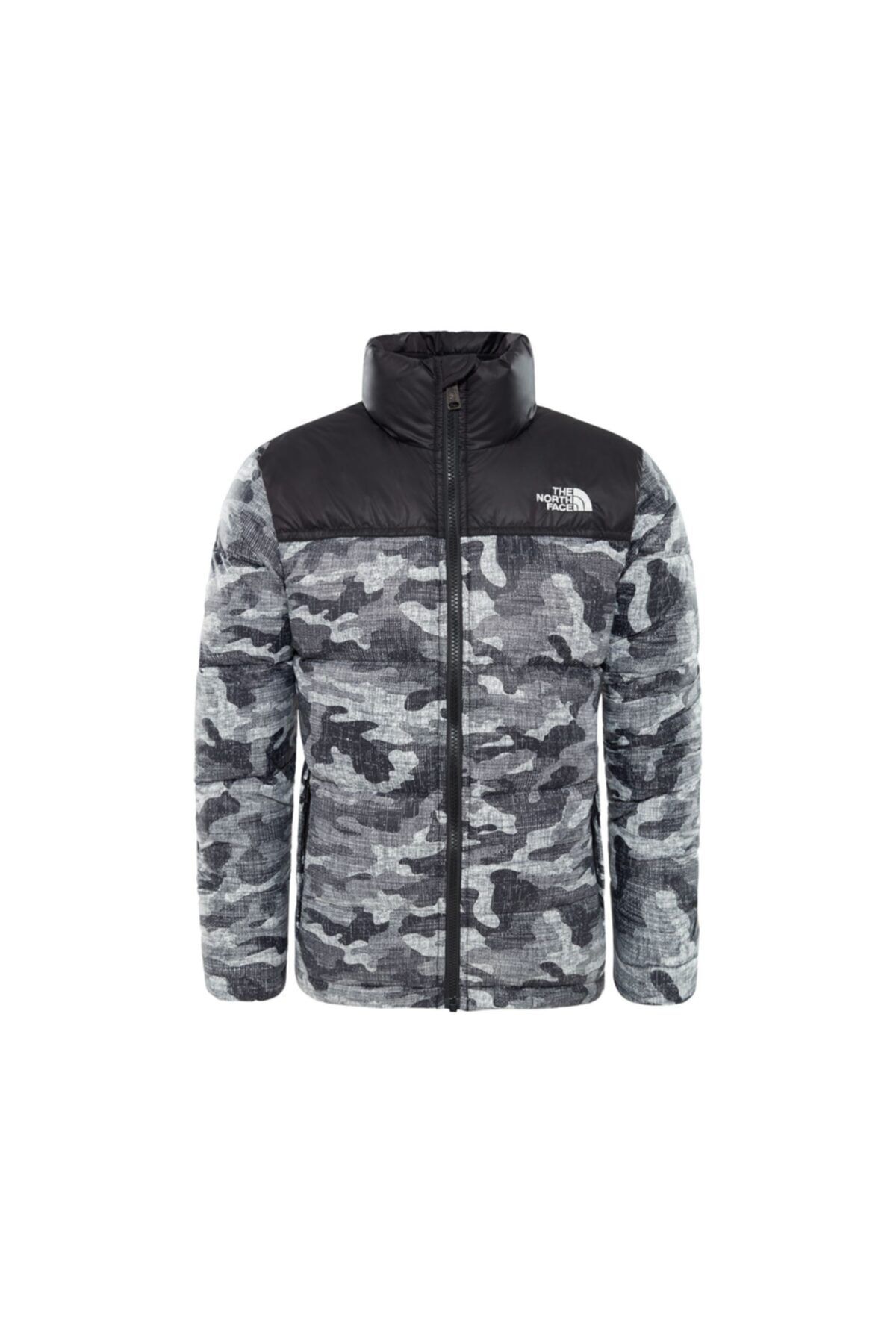 THE NORTH FACE Çocuk Gri Outdoor Montu T93cqm5nc B Nuptse Down Jkt