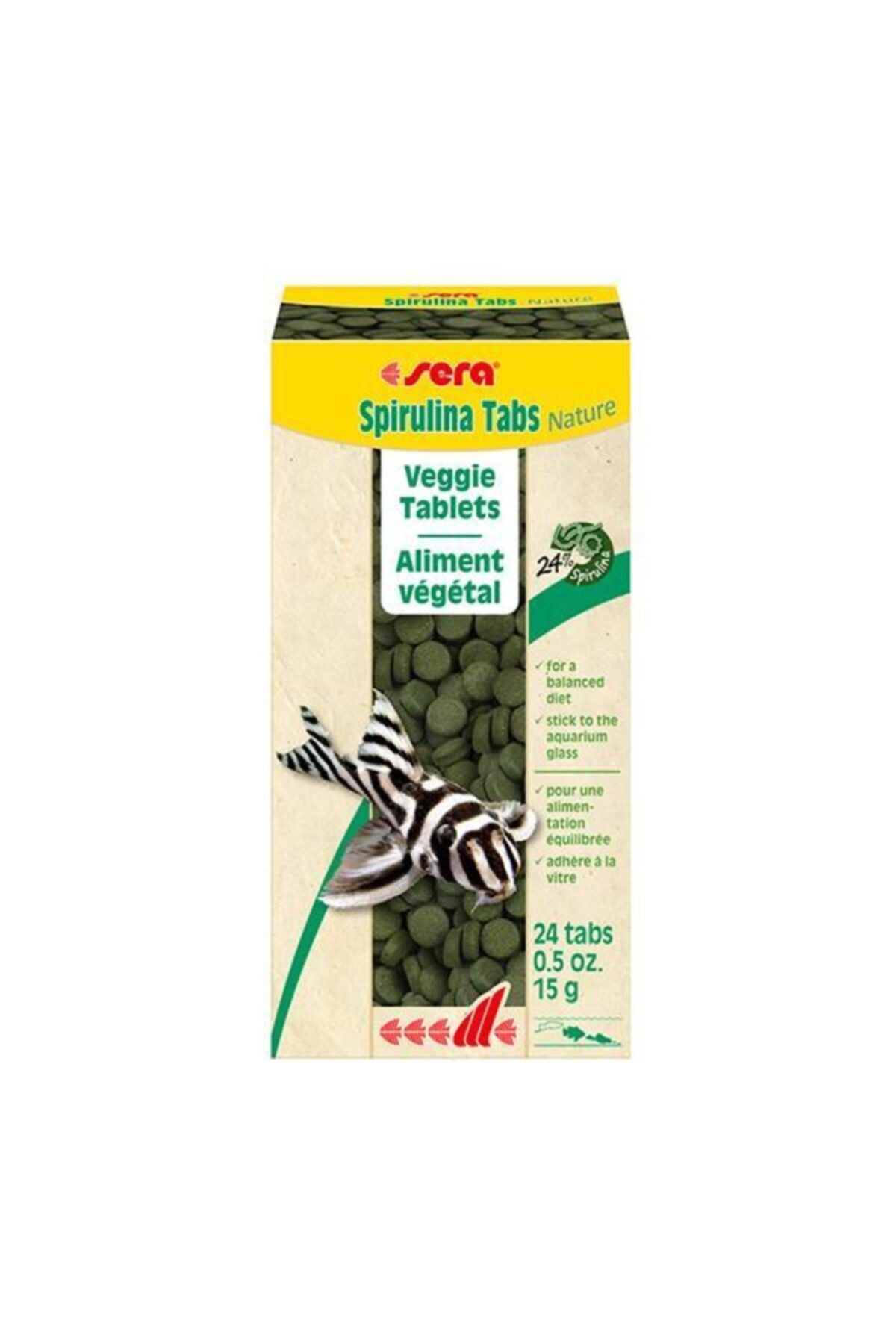 SERA Spirulina Tabs 24pcs