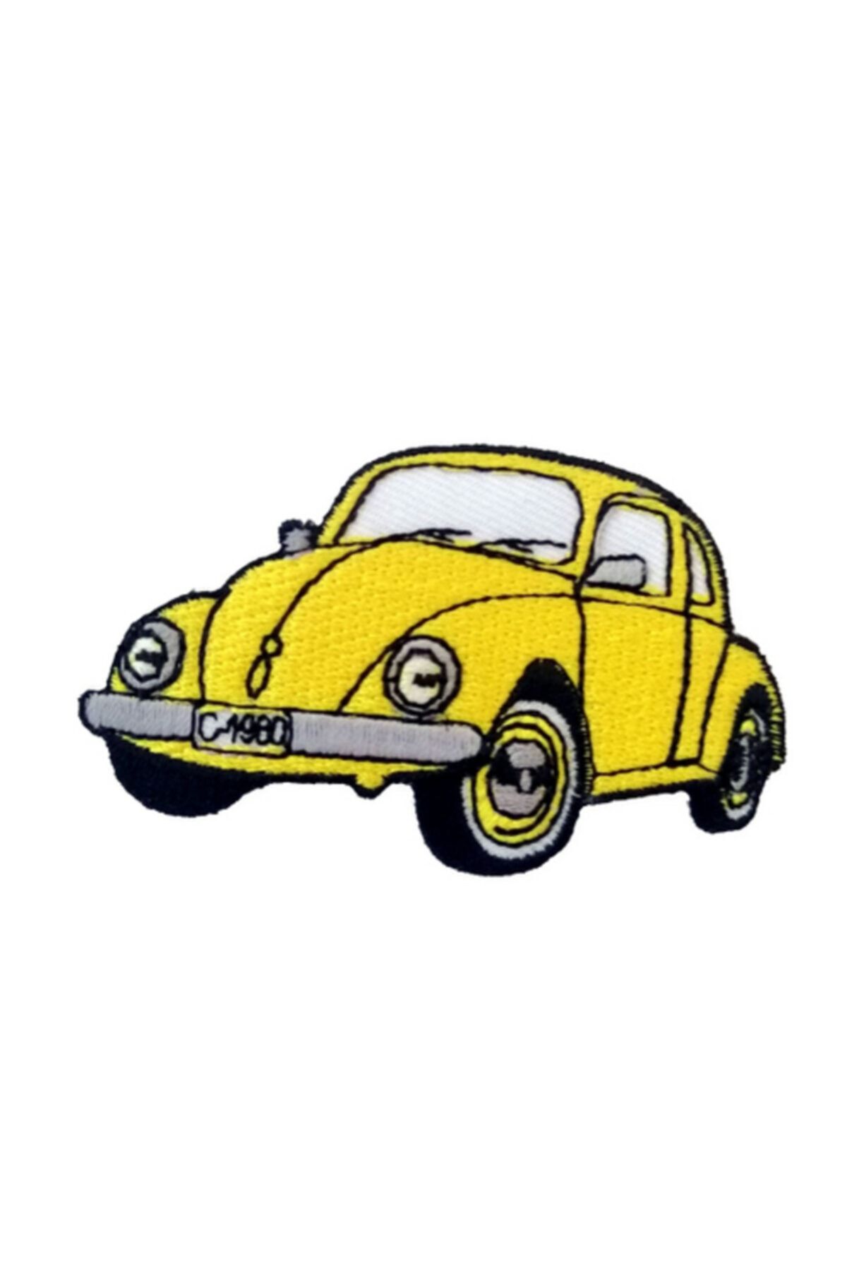 XSHOP Vosvos Volkwagen Sarı Araba Patches Arma Peç Kot Yaması