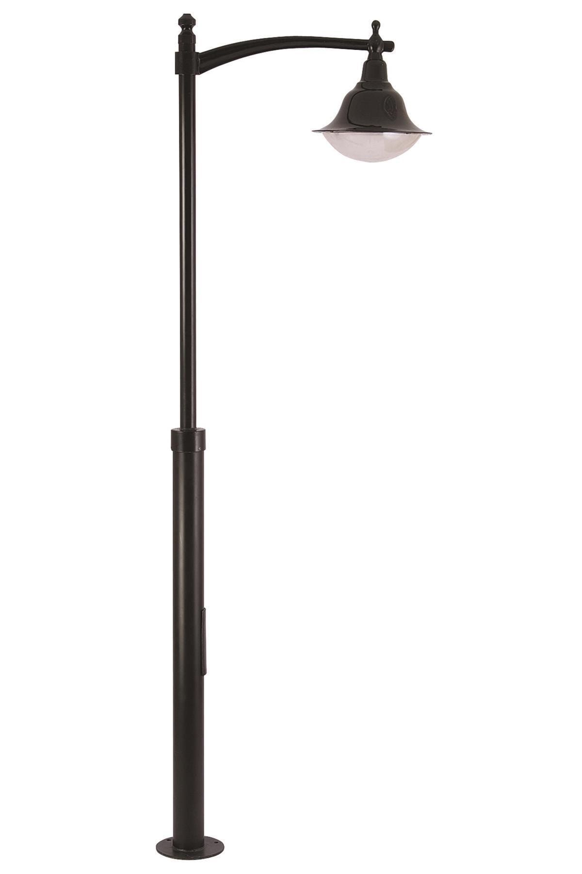Avonni Avonnı Bdr-68124-1bsy-m2-op Siyah Dış Mekan Aydınlatma E27 Çelik Boru Polikarbon Cam 80cm