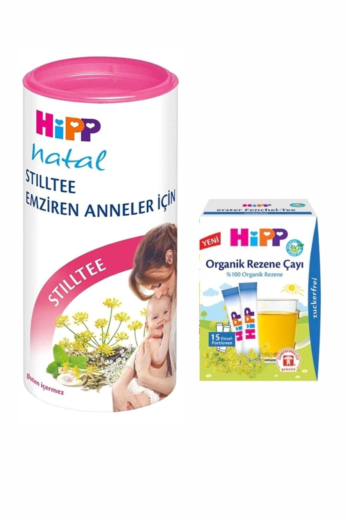 hipp natal emziren anneler icin cay 200 gr ve organik rezene cayi 5 4 gr 2 li paket fiyati yorumlari trendyol