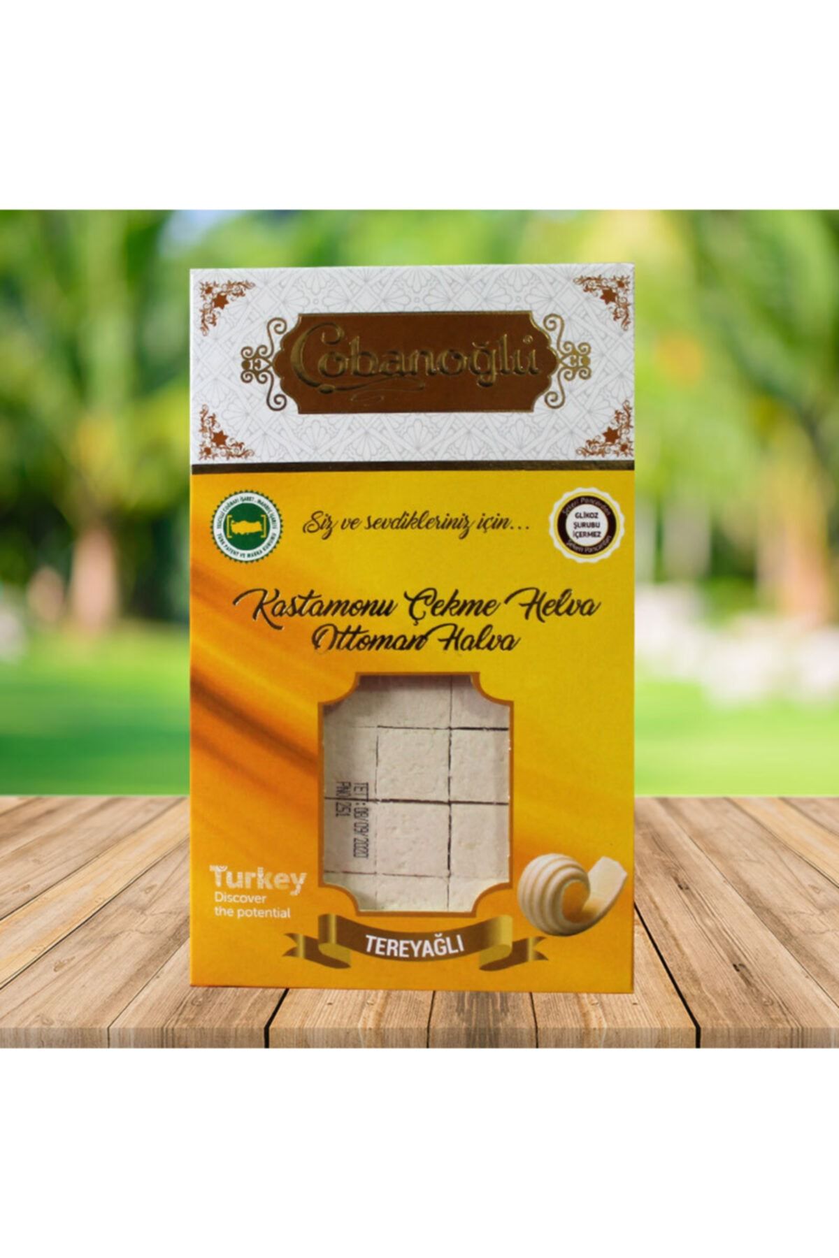 Çobanoğlu Çekme Helva Çekme Helva Tereyağlı 200 gr
