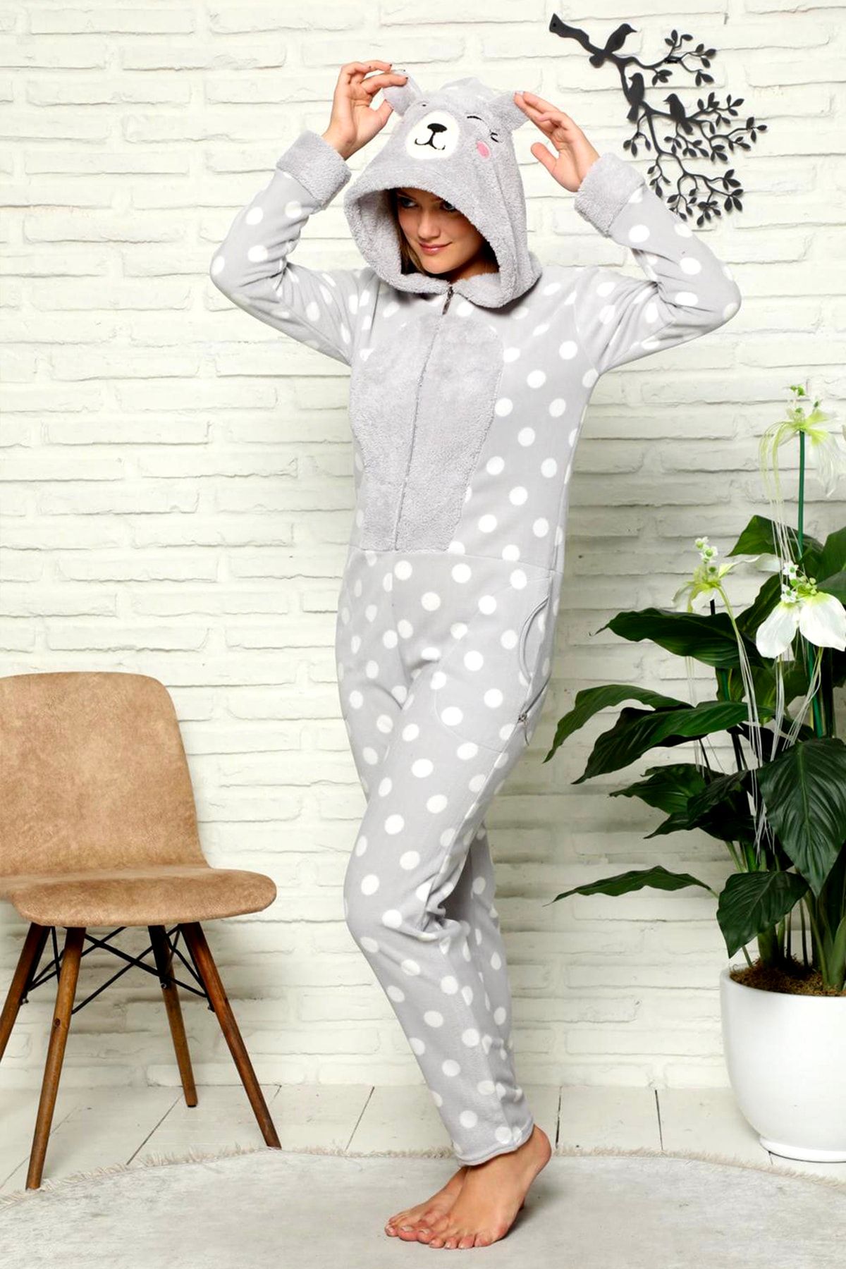 nisanca welsoft polar kislik kadin tulum pijama takimi fiyati yorumlari trendyol