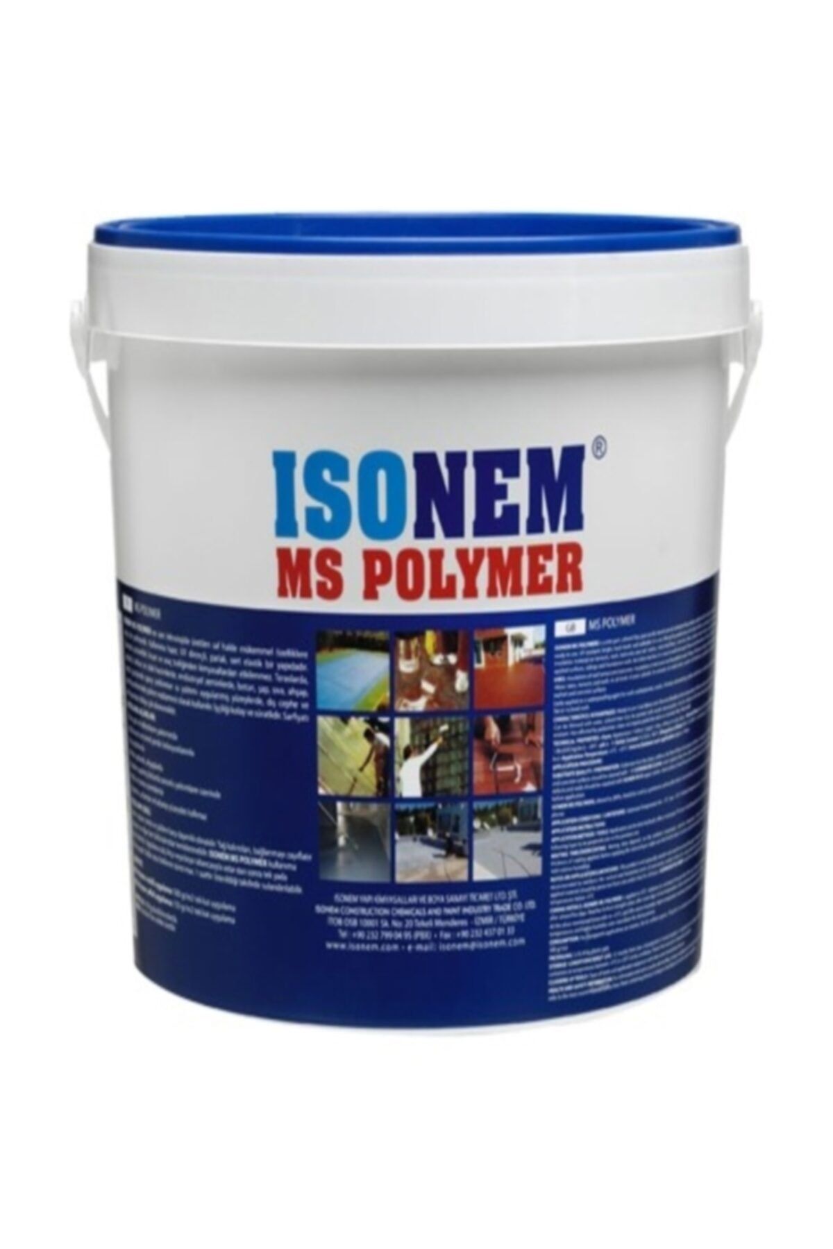 İsonem Boya & Yalıtım Teknolojileri Polymer Beyaz 5 kg  Zemin Ve Dış Cephe Yalıtım Malzemesi