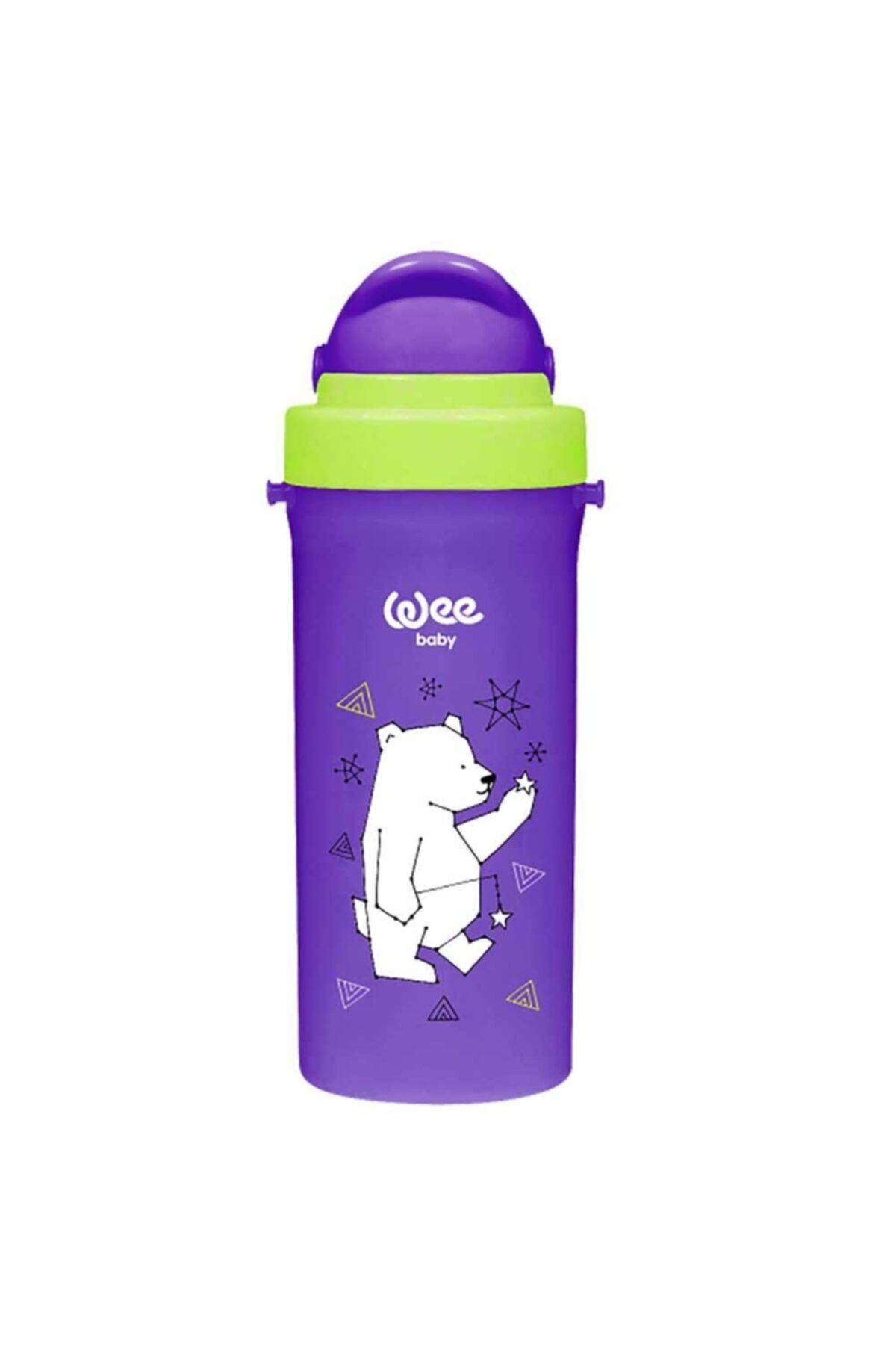 Wee Baby 896 Pipetli Bardak Mor