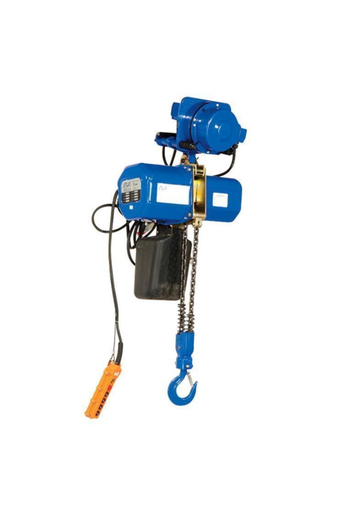 Atlas Atzc24 4 Hareketli Elektrikli Zincirli Vinç, Trifaze 380volt, 2 Ton