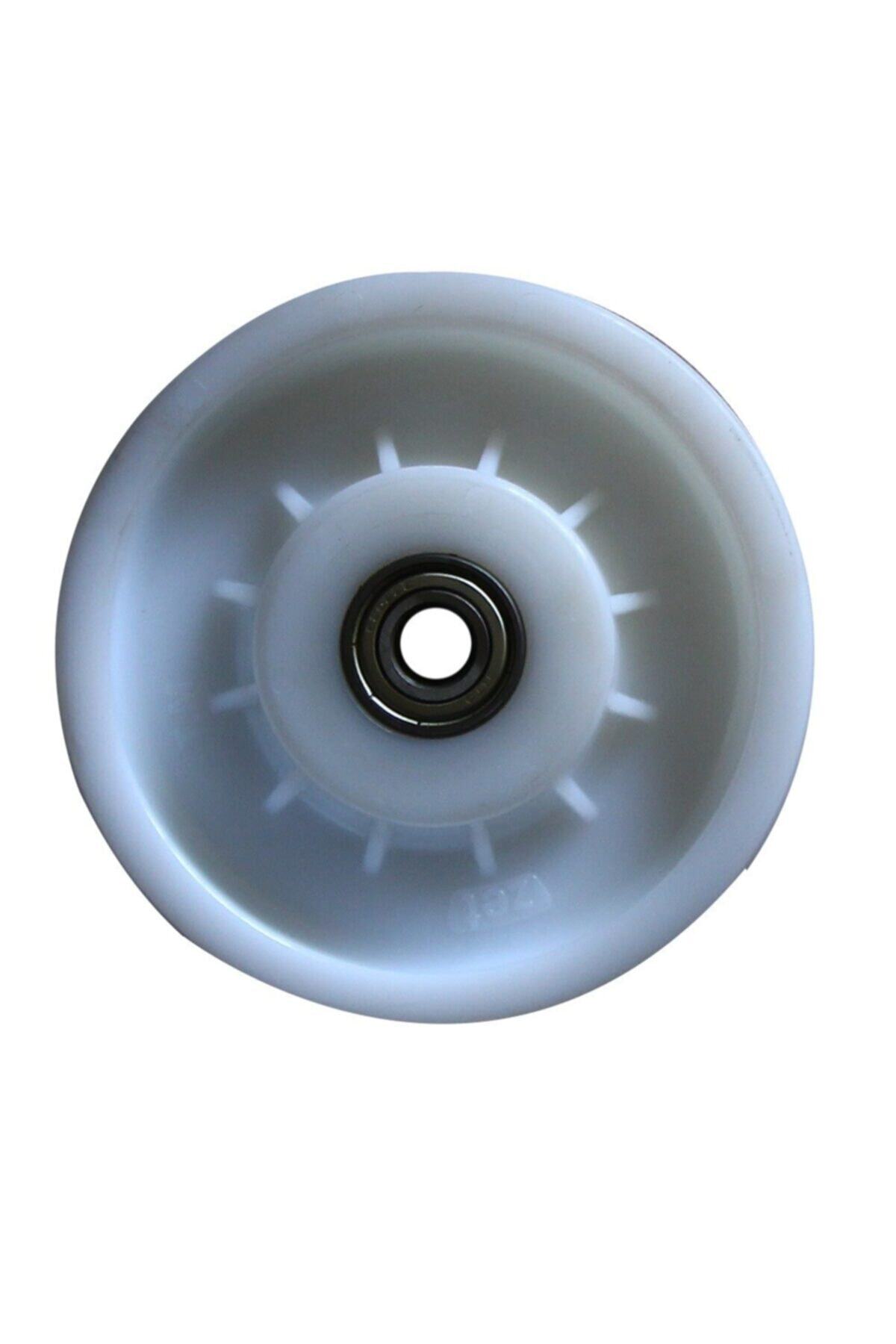 Tg Paspas Beyaz Rulmanlı Polyamid Tekerlek 100x35x12 Mm