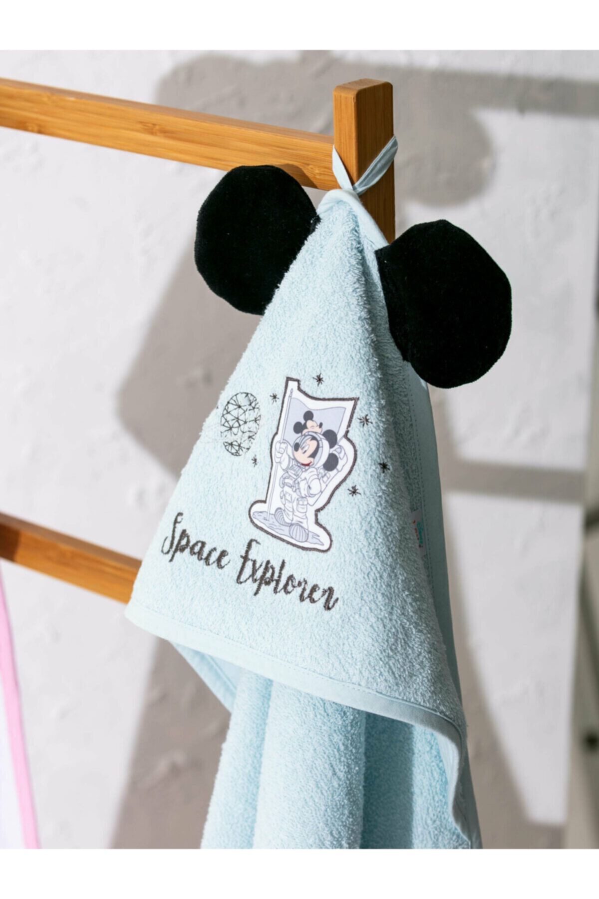 lcw home mickey mouse unisex bebek mavi cts bebek havlu bornoz fiyati yorumlari trendyol