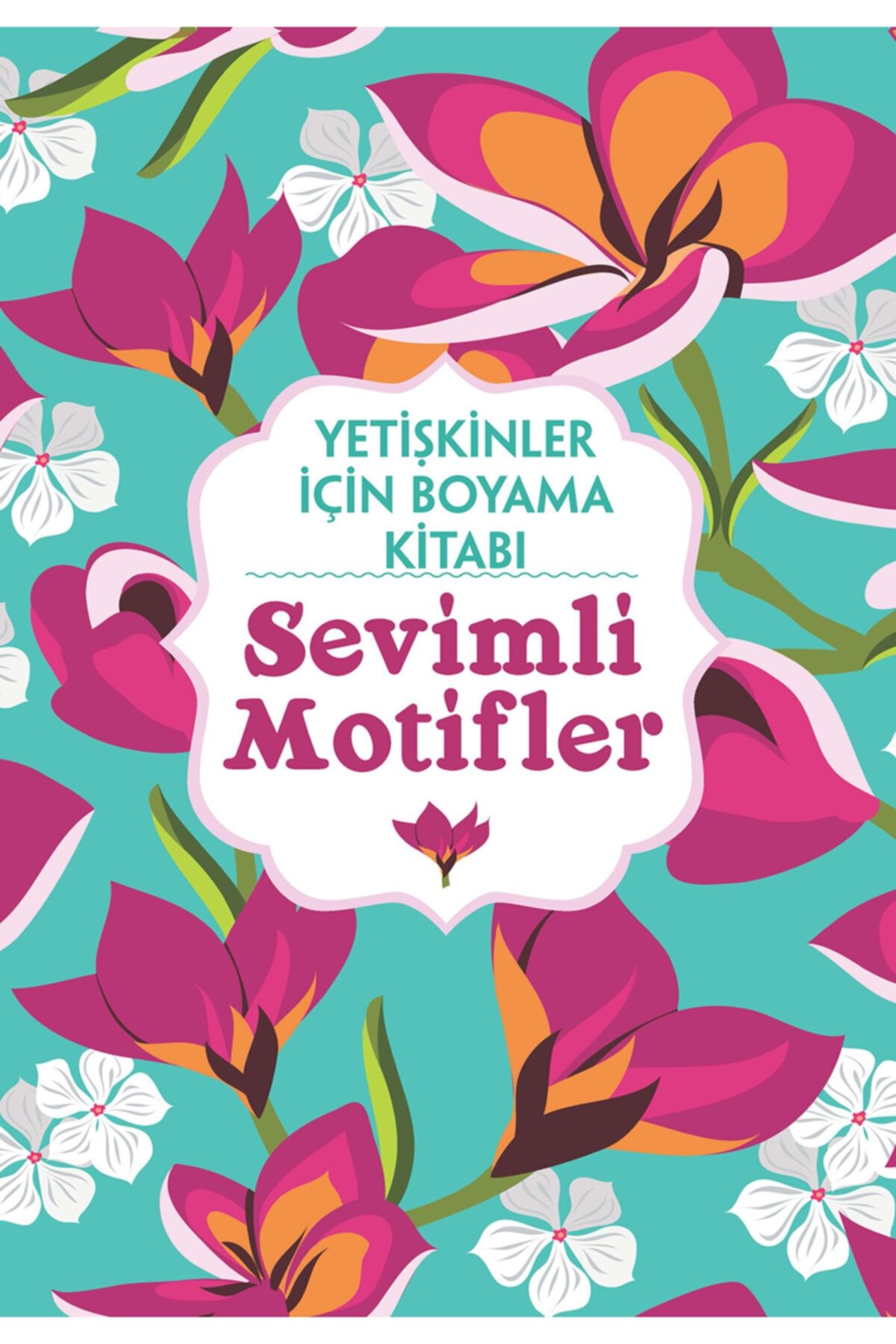 Maya Kitap Yetişkinler Için Boyama Kitabı – Sevimli Motifler