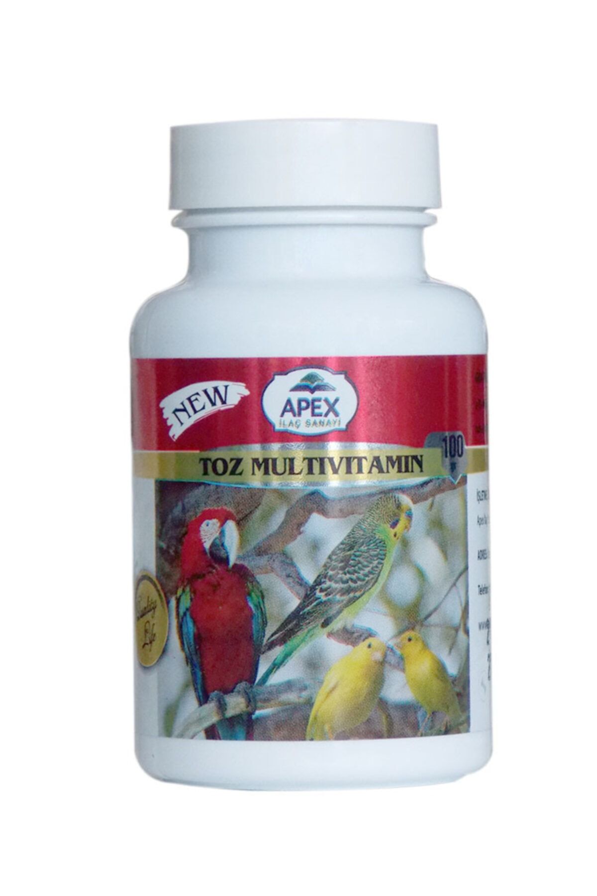 Elasya Hediyelik Papağan Toz Multivitamin - 100gr