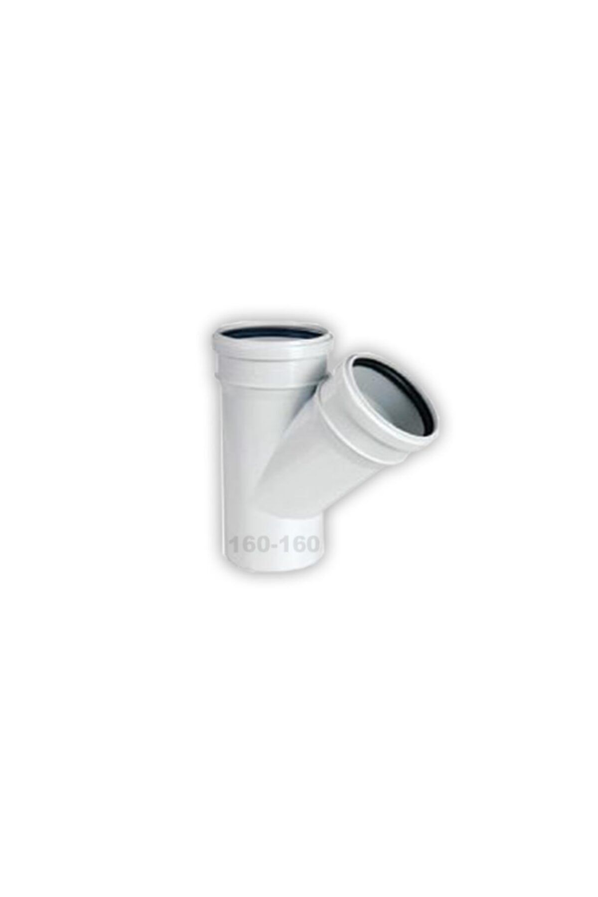 HAKAN PLASTİK 160*160 Pvc Çatal 45 Derece