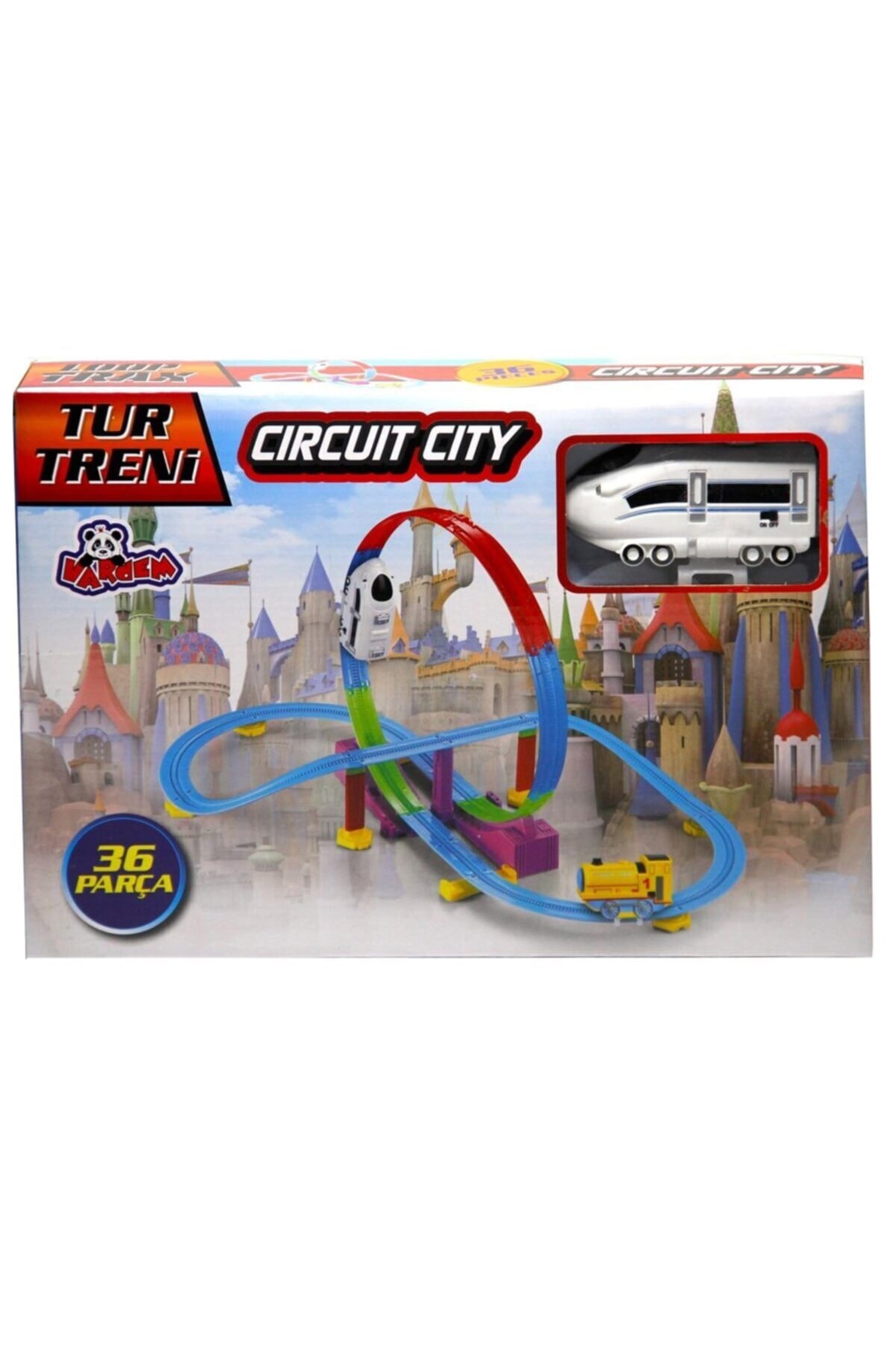 Vardem Işıklı Tren Seti 36 Parça 36 Parça