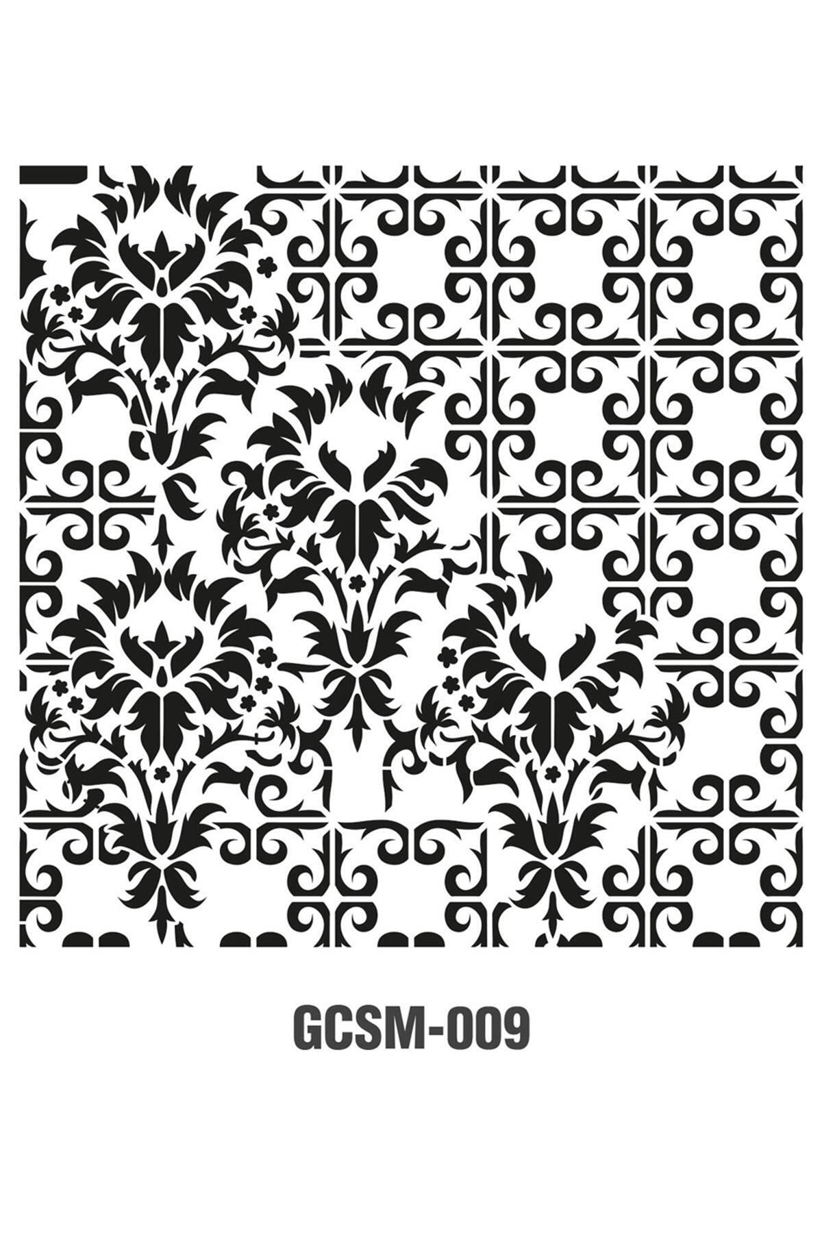Cadence Grunge Stencıl Mini Gcsm-009 25x25