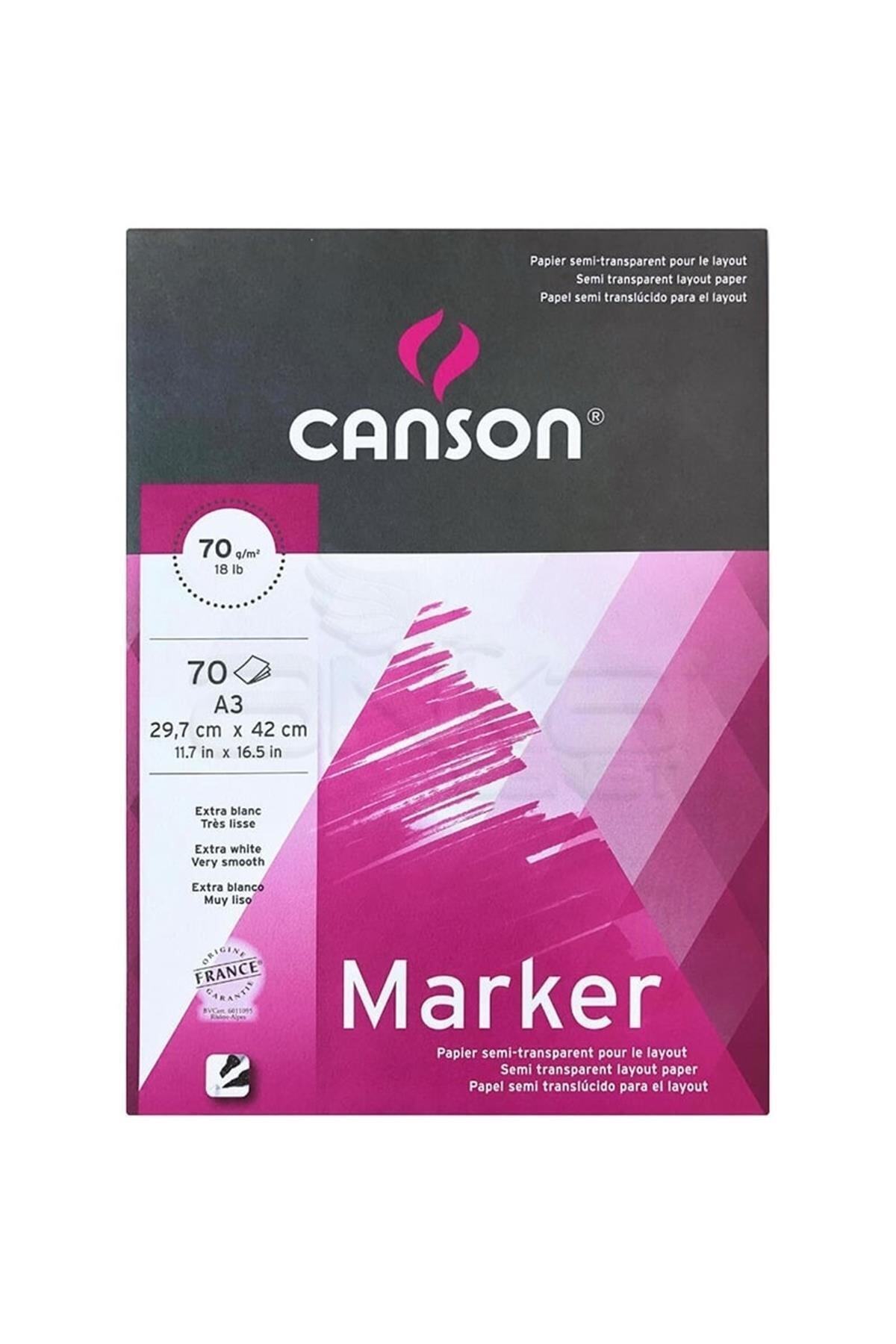 Canson Marker Layout Çizim Defteri 70g 70 Yaprak