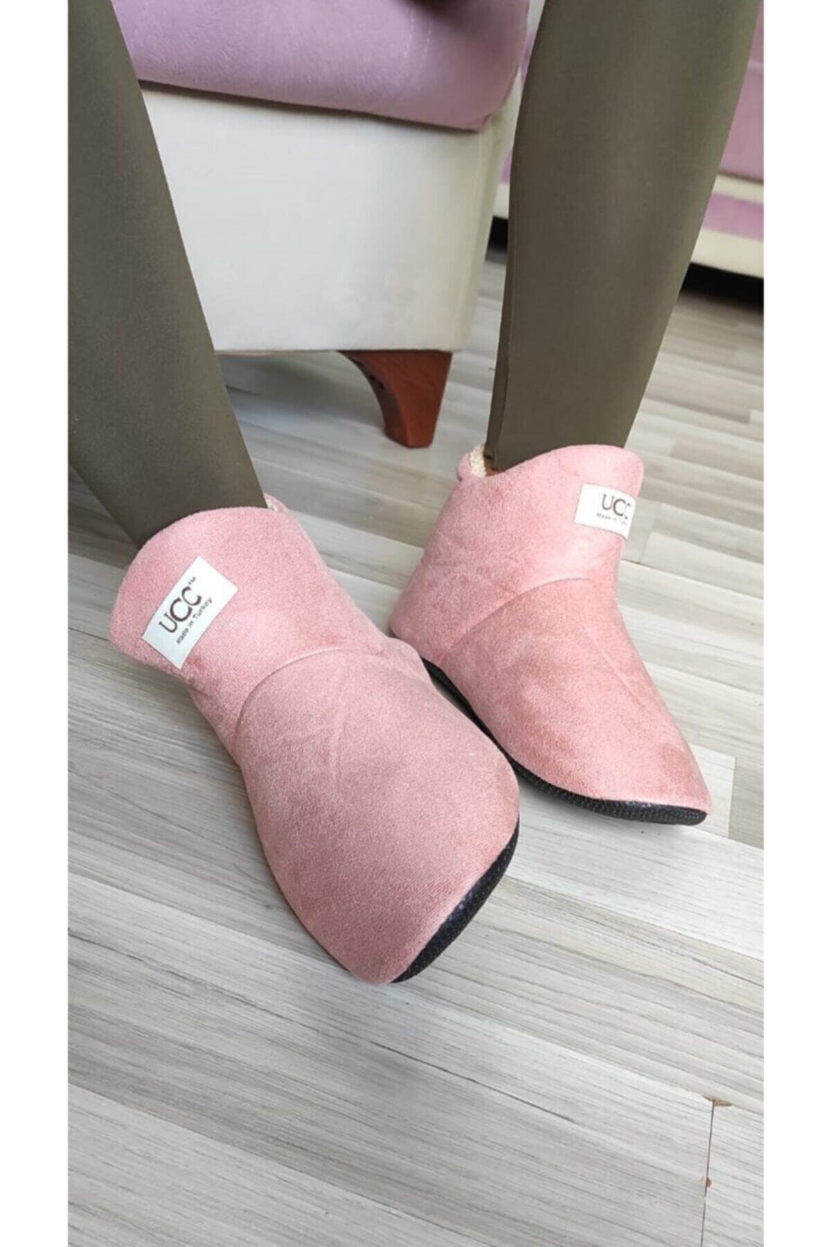 UCC Kadın Pembe Kaymaz Taban Ev Pandufu