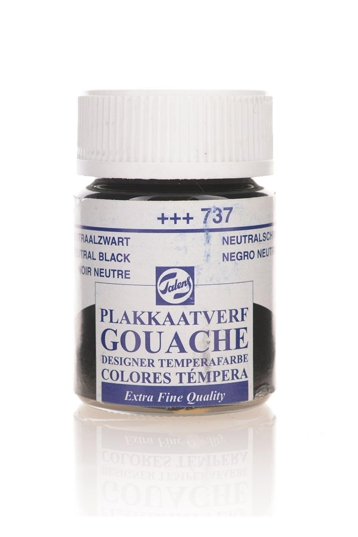 Talens 16 ml 737 Neutral Siyah Guaj Boya
