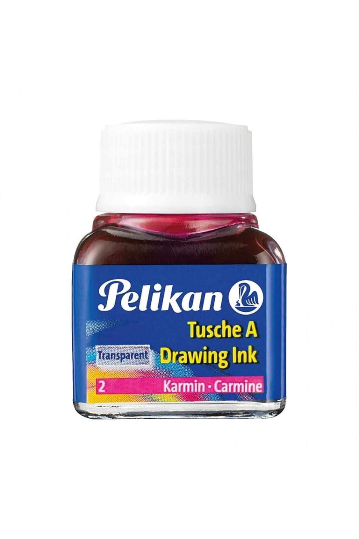 Pelikan Kırmızı Çini Mürekkebi 3 10 ml