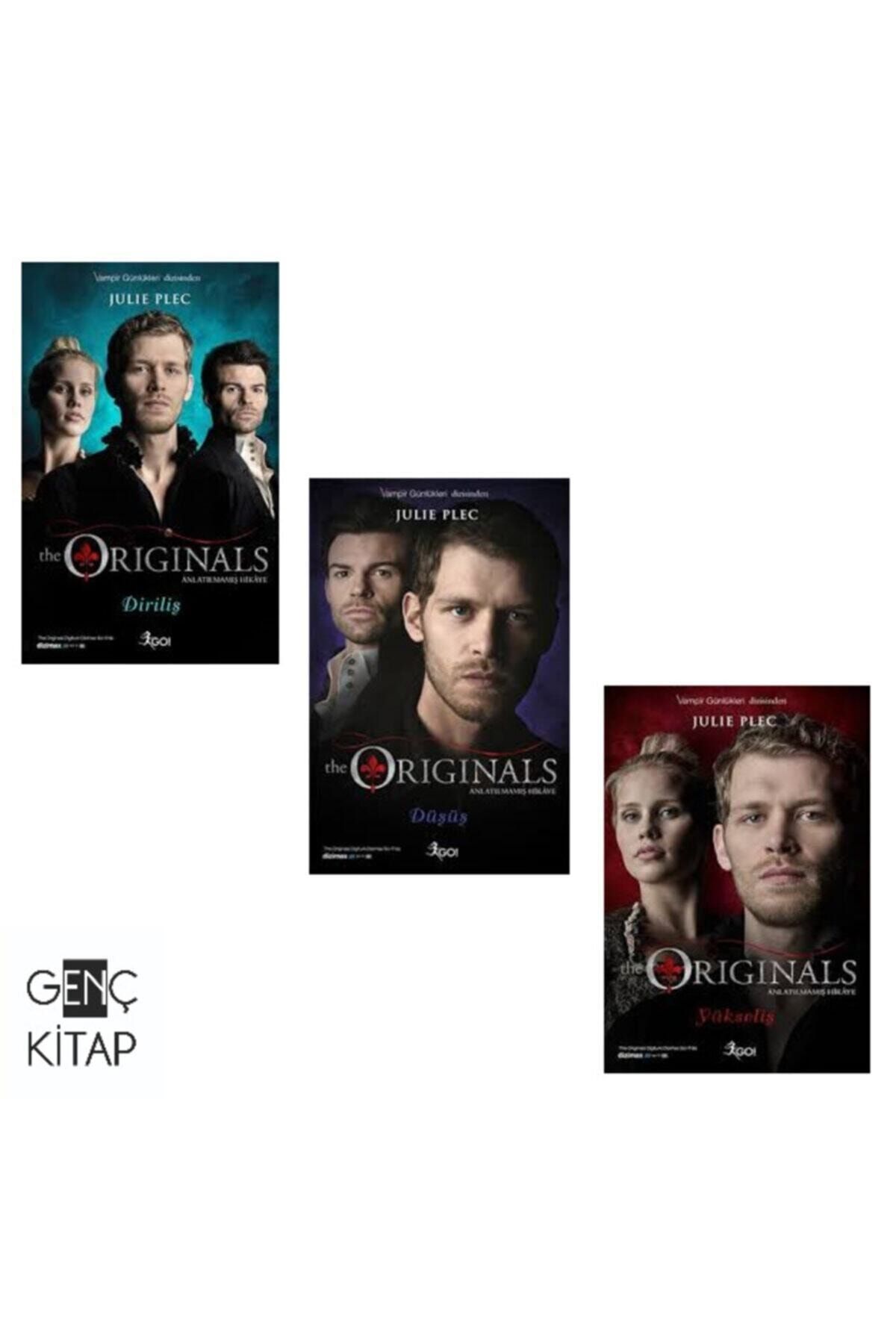 Go Kitap The Orıgınals 3 Kitap Set Julıe Plec Diriliş-düşüş-yükseliş
