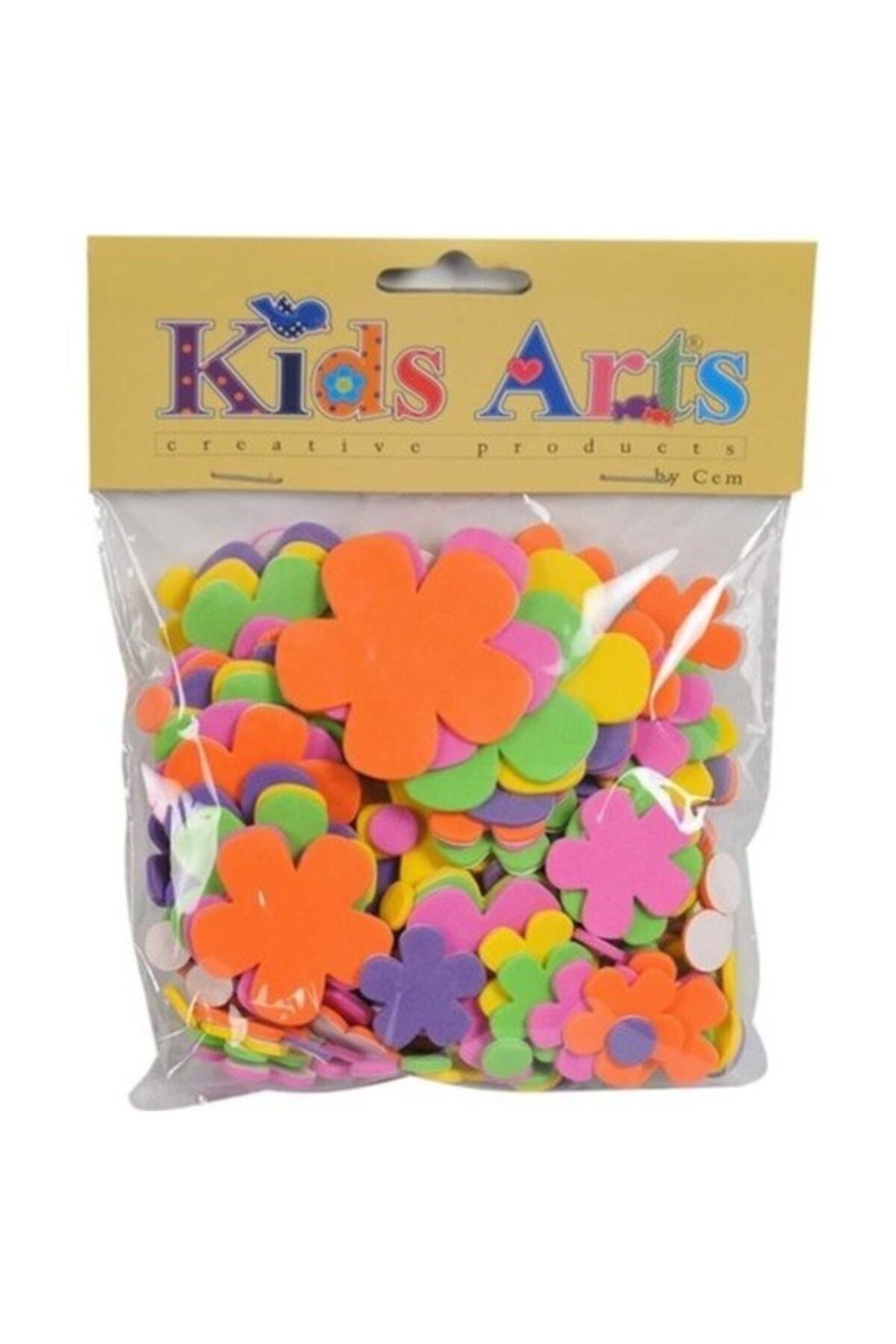Dolphin Kids Arts Eva Sticker Çiçek My001