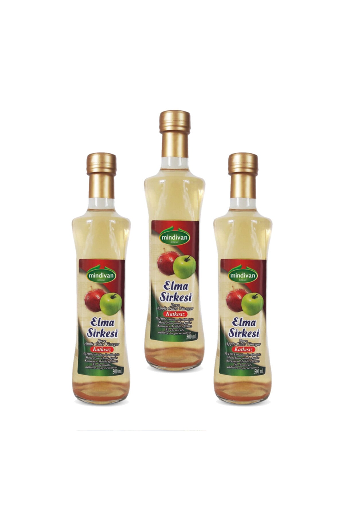 Mindivan Elma Sirkesi X 3 Adet