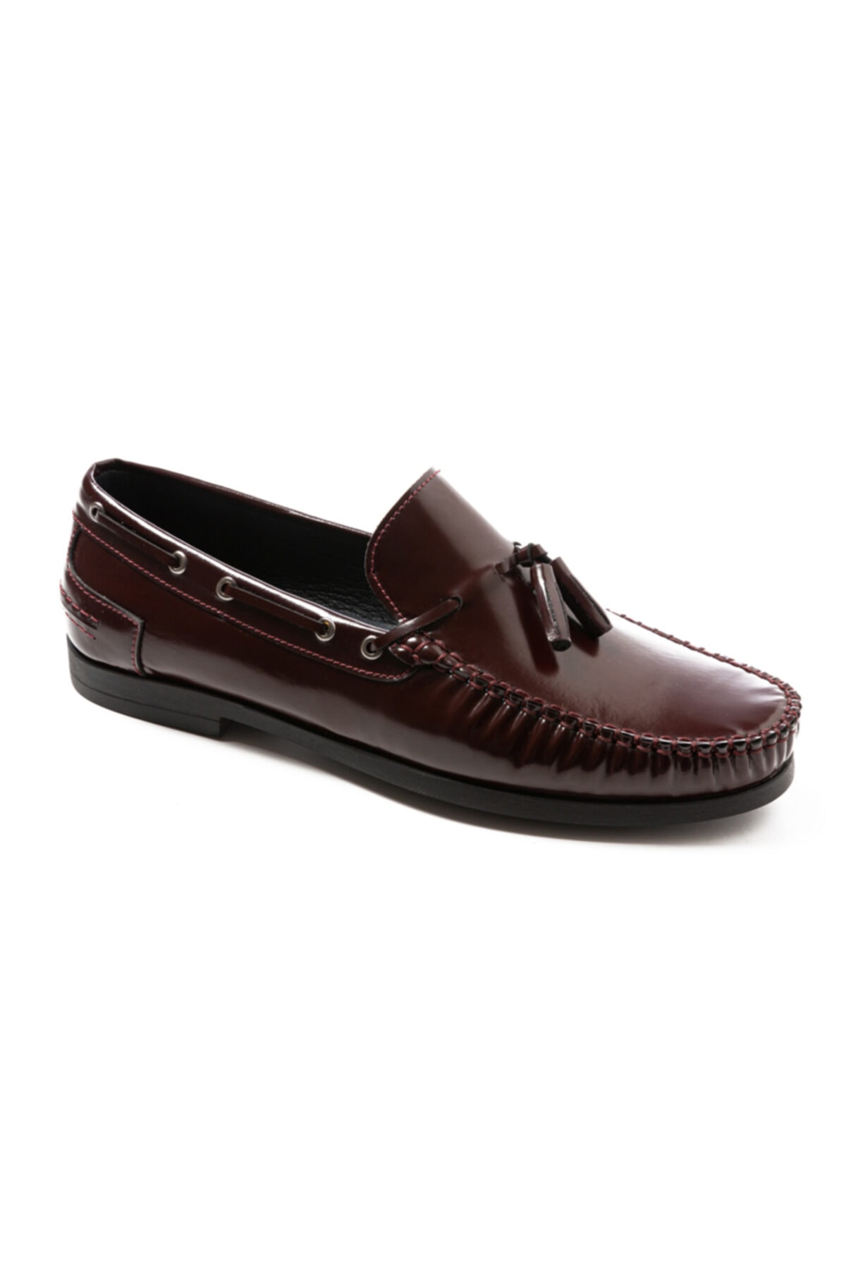 John May Erkek Oxford/ayakkabı Tz-12552 Bordo Açma