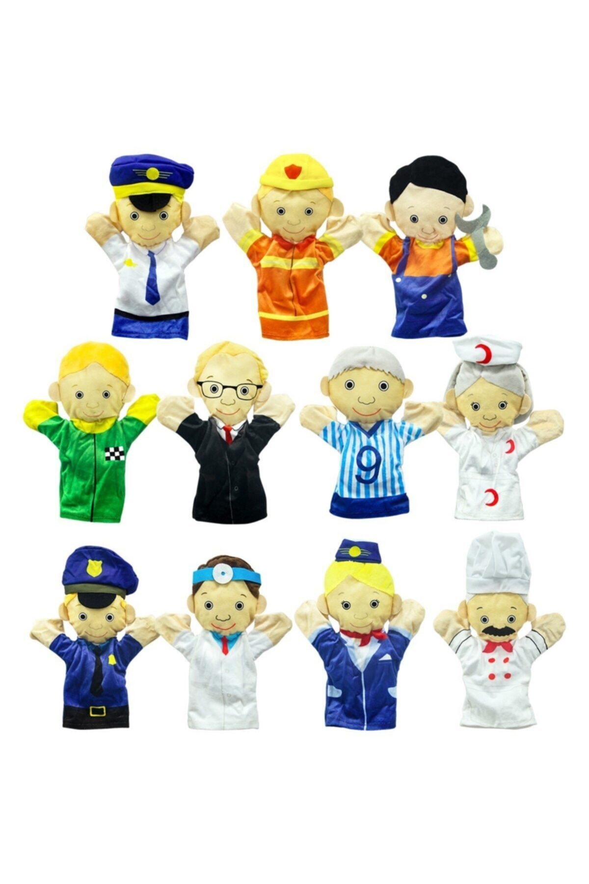 Bircan Oyuncak Peluş Meslek Kuklası