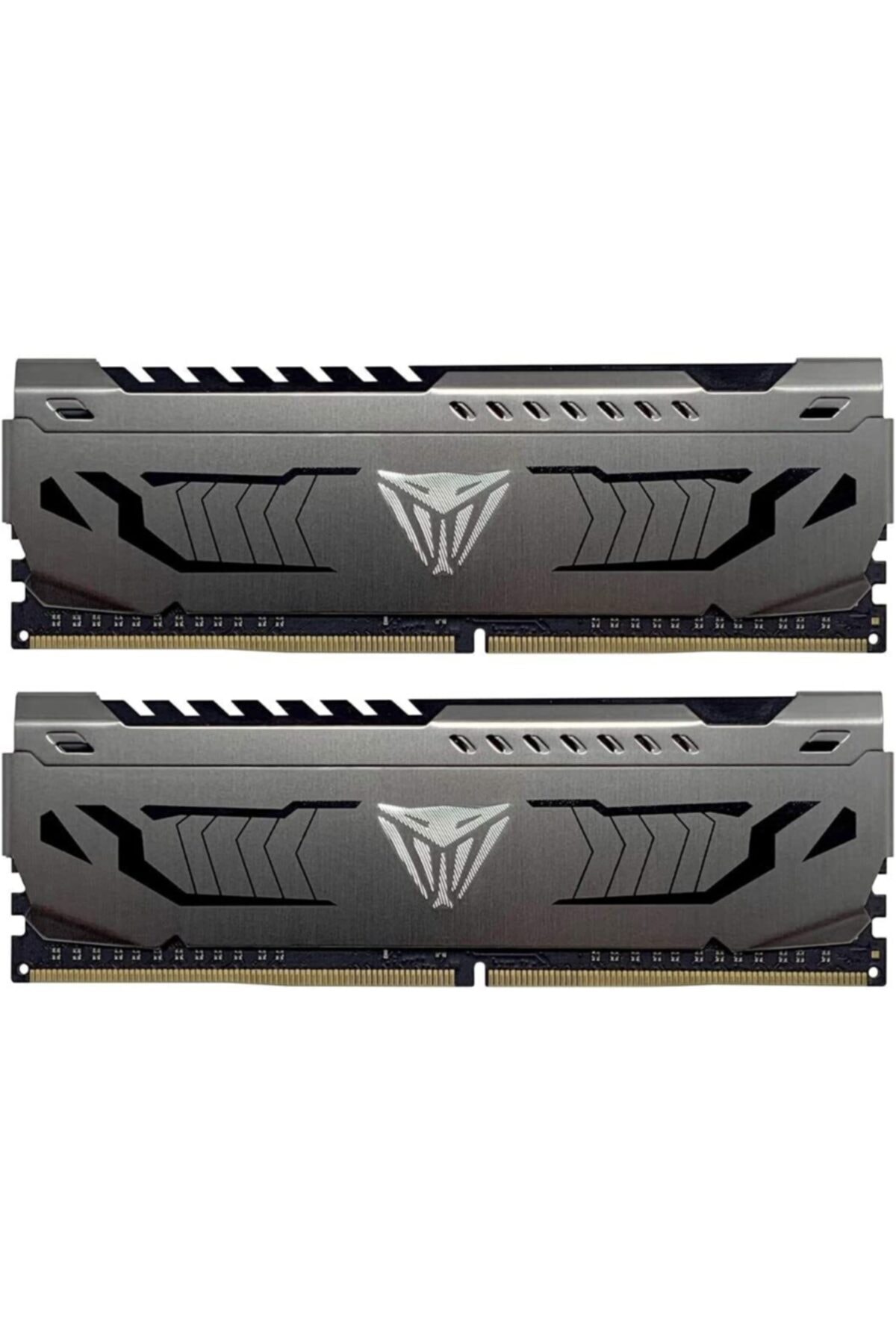 Patriot Pvs416g320c6k 16gb (8gbx2) 3200mhz Ddr4 Dual Vıper Steel Black Gaming Masaüstü Ram