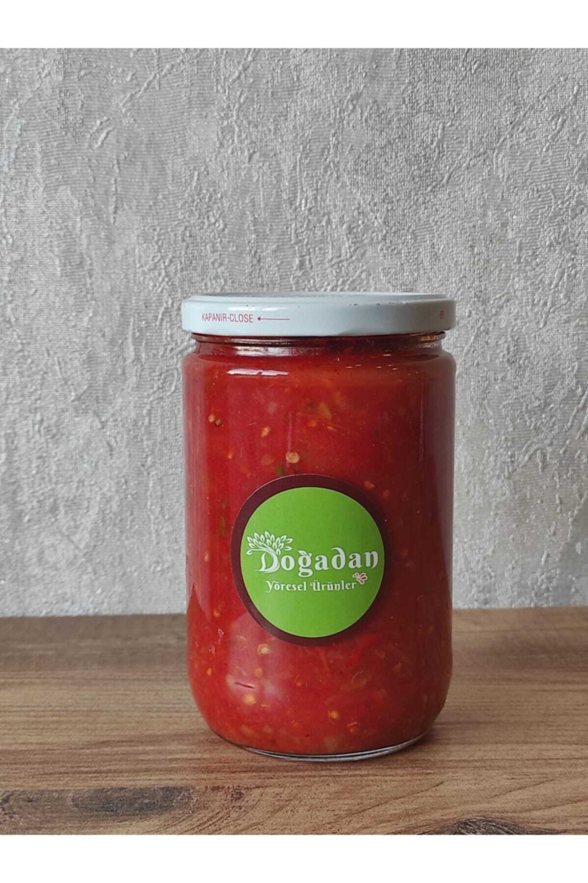 Doğadan Yöresel Ürünler Ev Yapımı Menemen Sos (720GR)